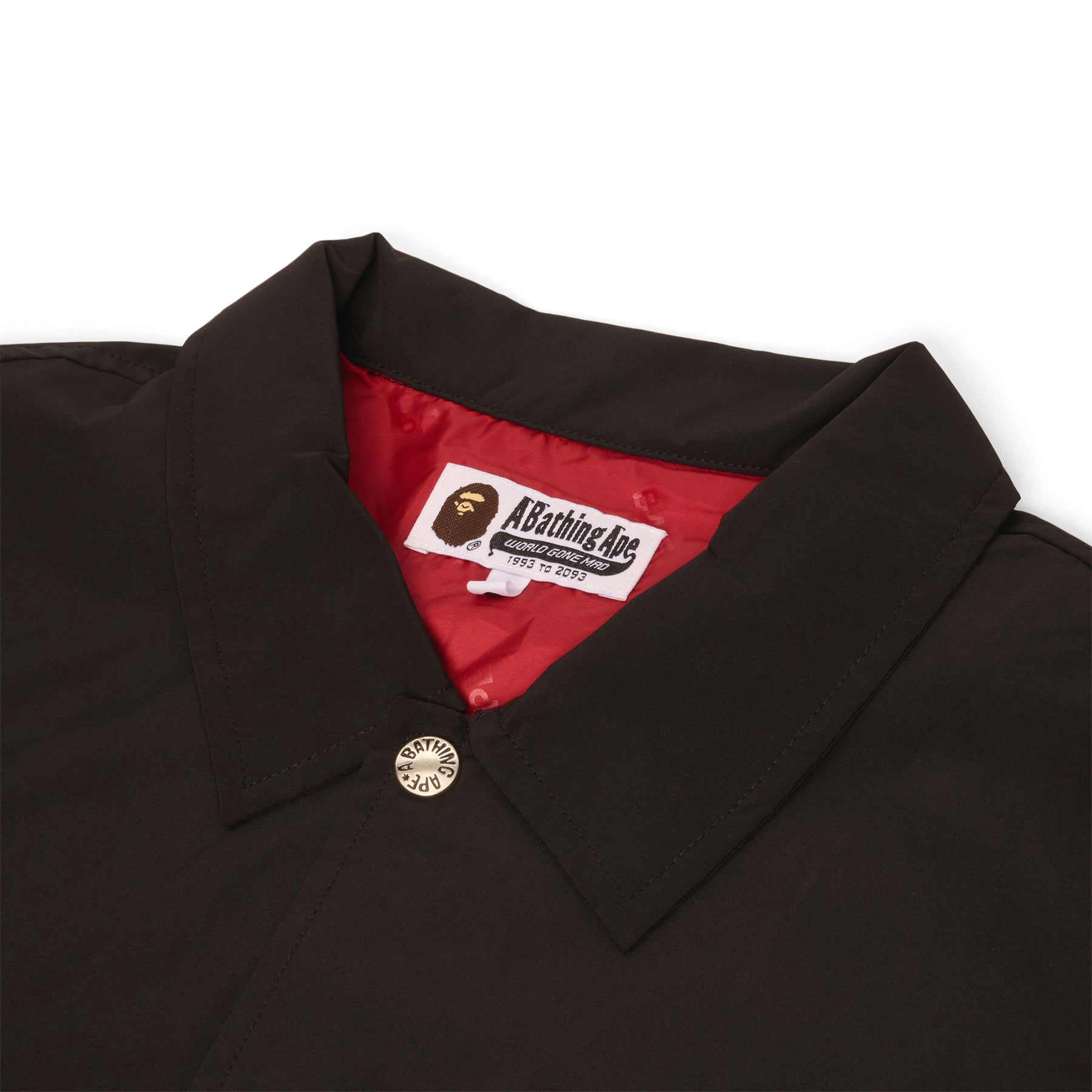 A Bathing Ape College Coach Jacket (Black)