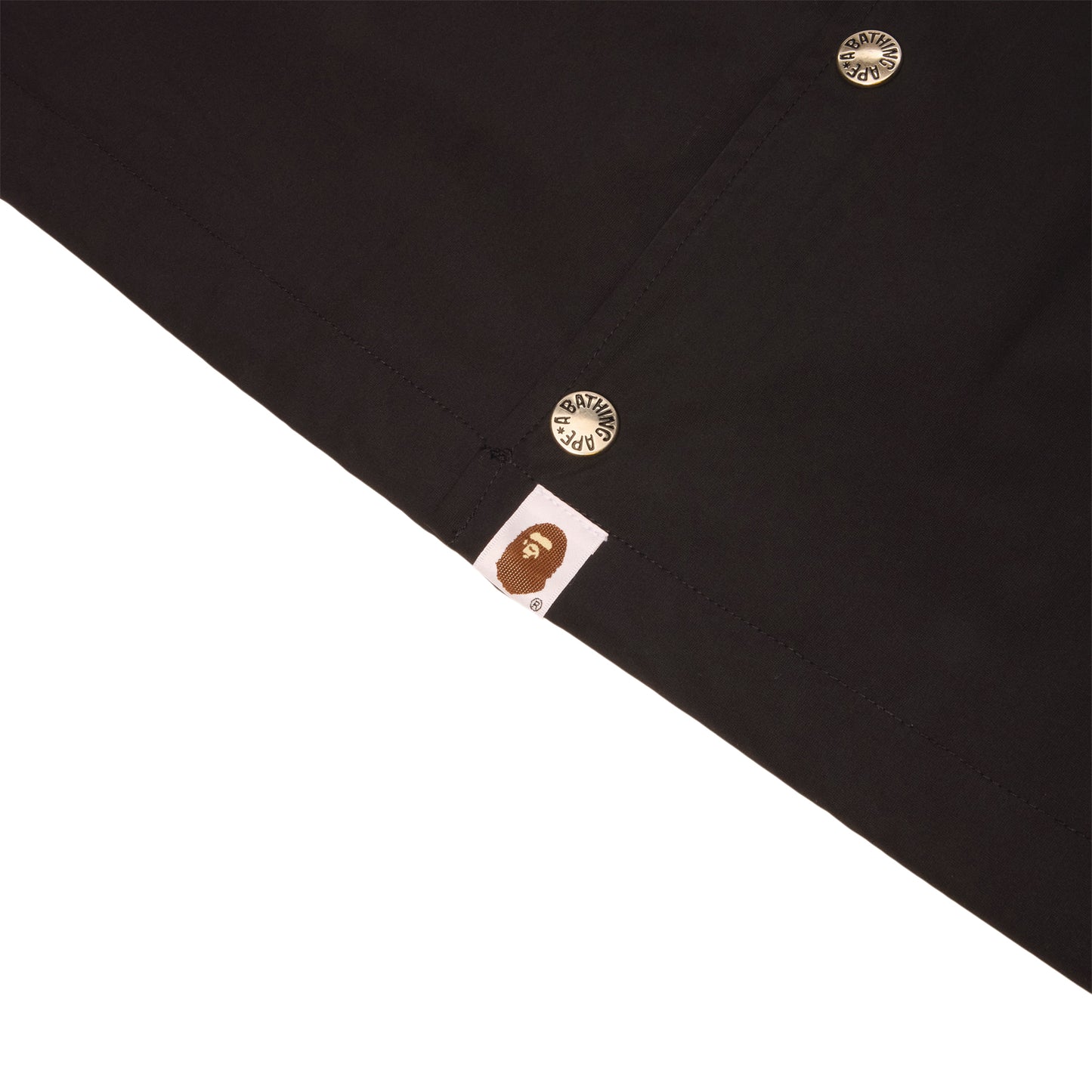 A Bathing Ape College Coach Jacket (Black)