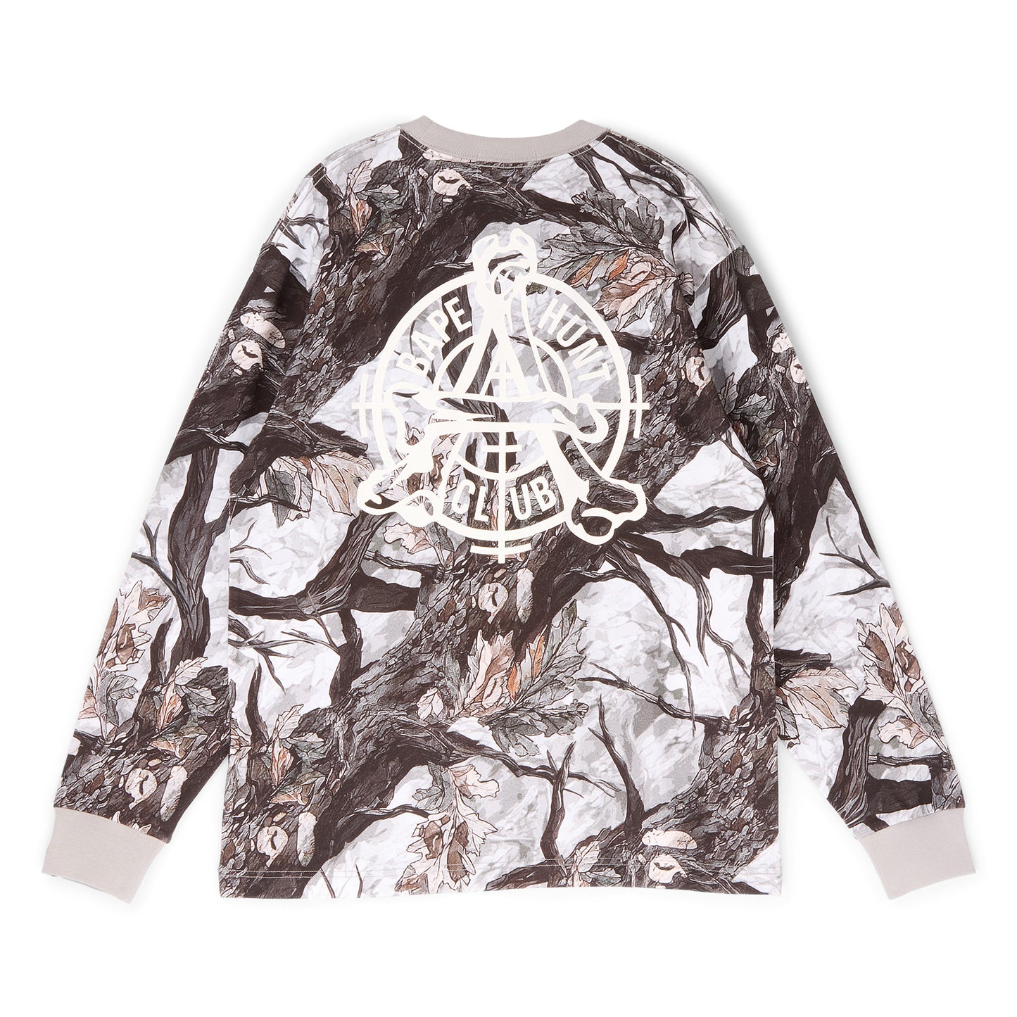 A Bathing Ape Tree Edge Camo Relaxed Fit Tee (White)