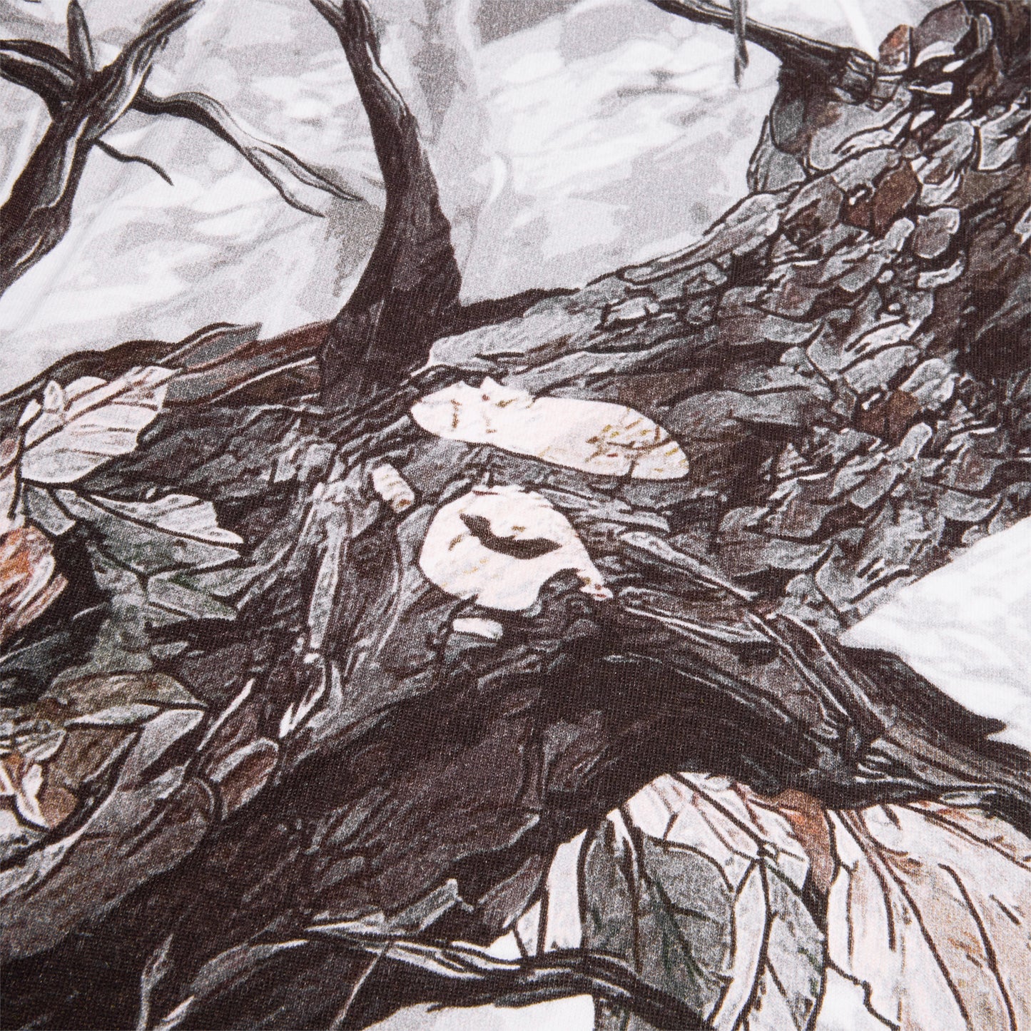 A Bathing Ape Tree Edge Camo Relaxed Fit Tee (White)