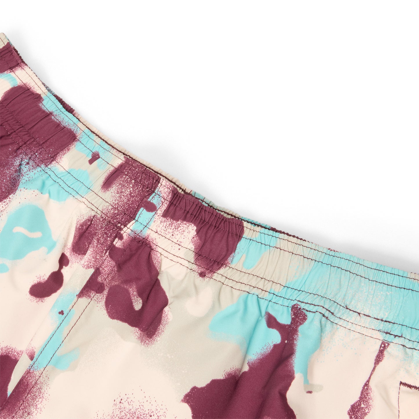 A Bathing Ape Map Camo Regular Fit Beach Shorts (Multi)