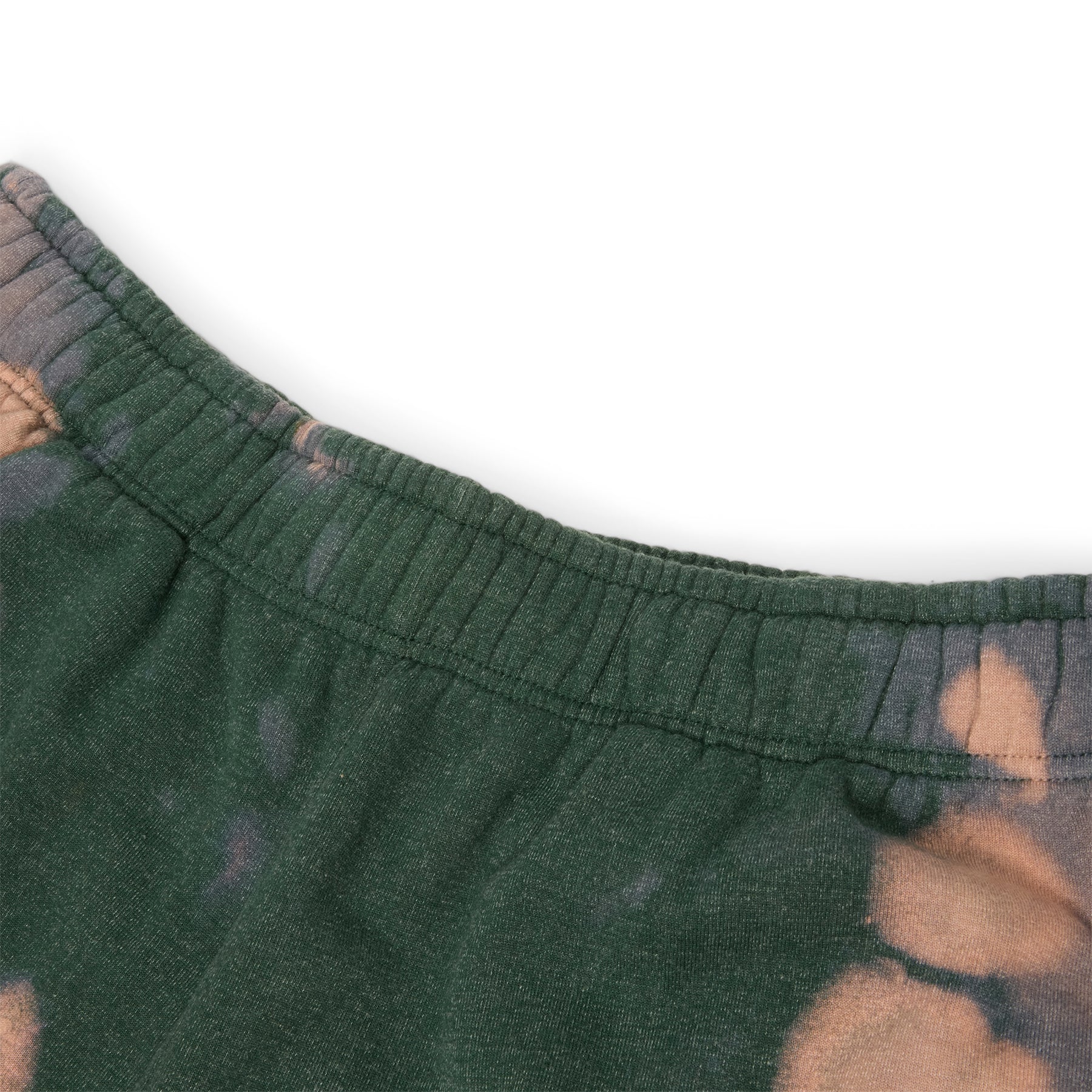 A Bathing Ape Hand Dye Relaxed Fit Sweat Shorts (Green)