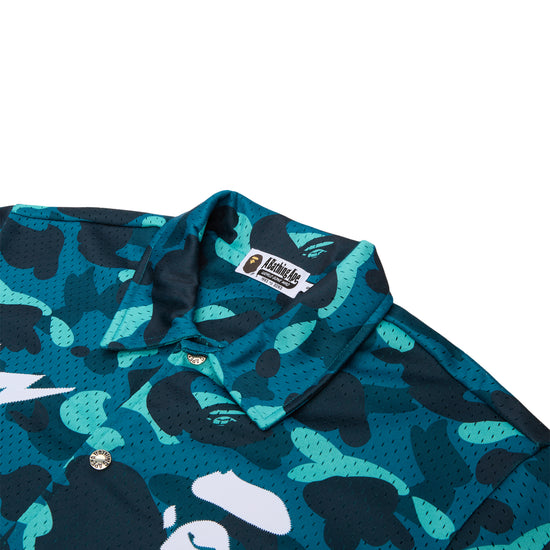 A Bathing Ape Color Camo Warm Up Ss Shirt M (Green) – CNCPTS