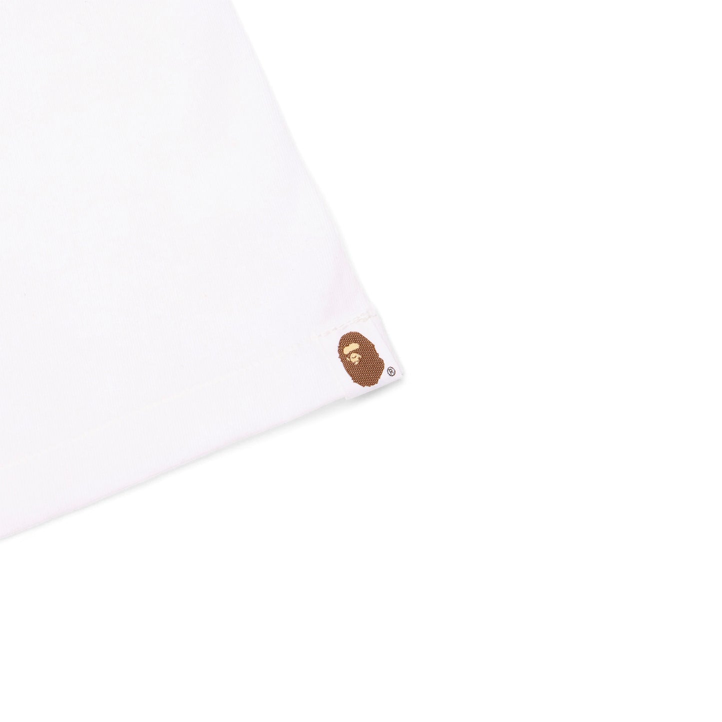 A Bathing Ape 1st Camo College Tee (White/Green)