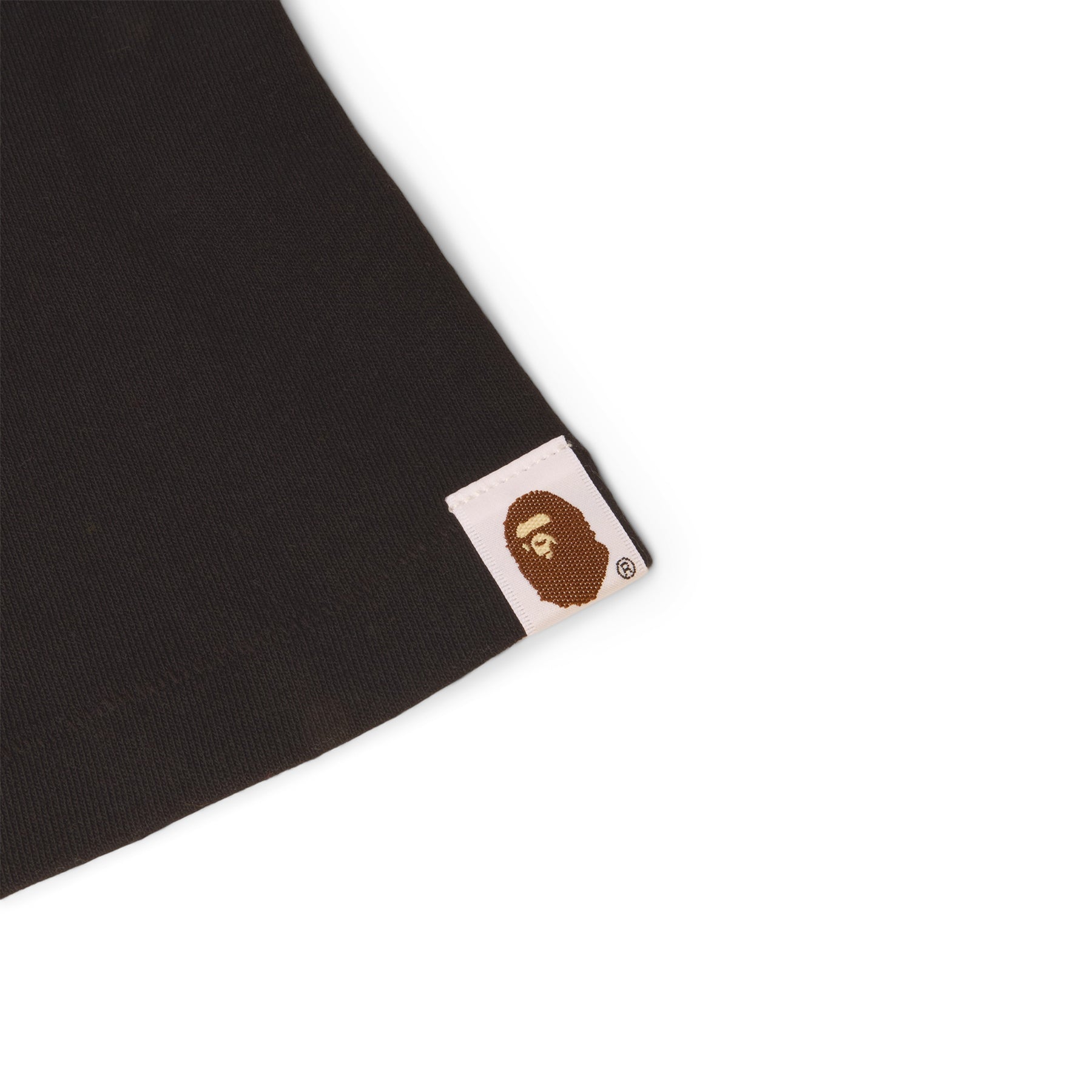 A Bathing Ape Genuine Garment Logo Tee (Black)