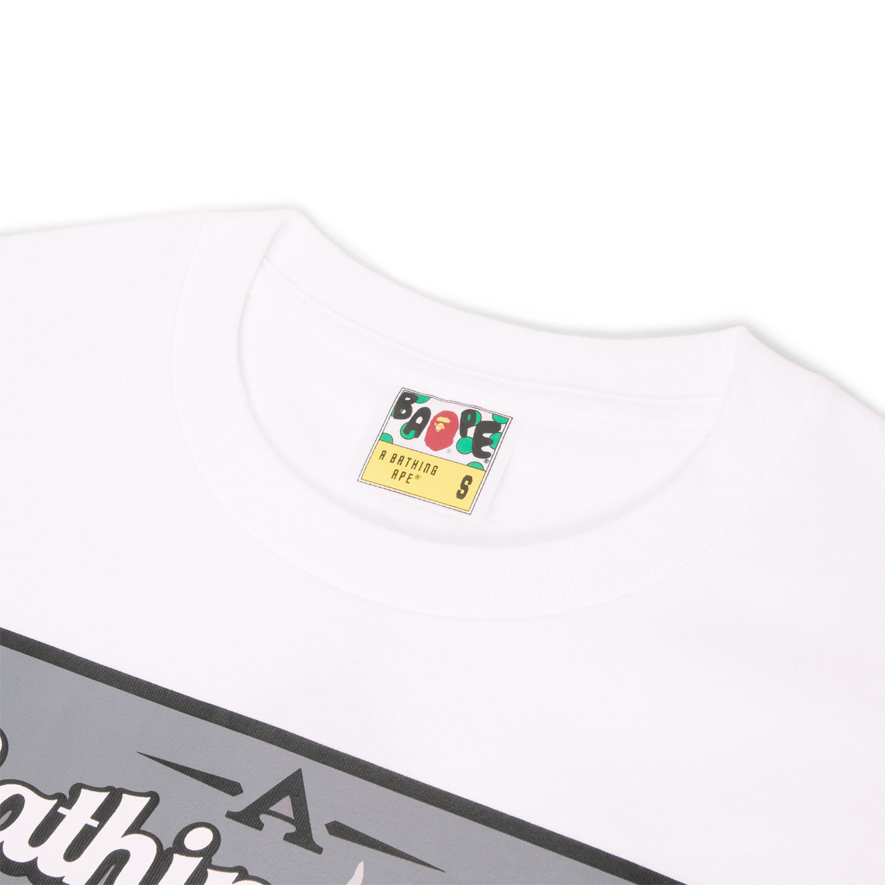A Bathing Ape Base Camp Tee (White)