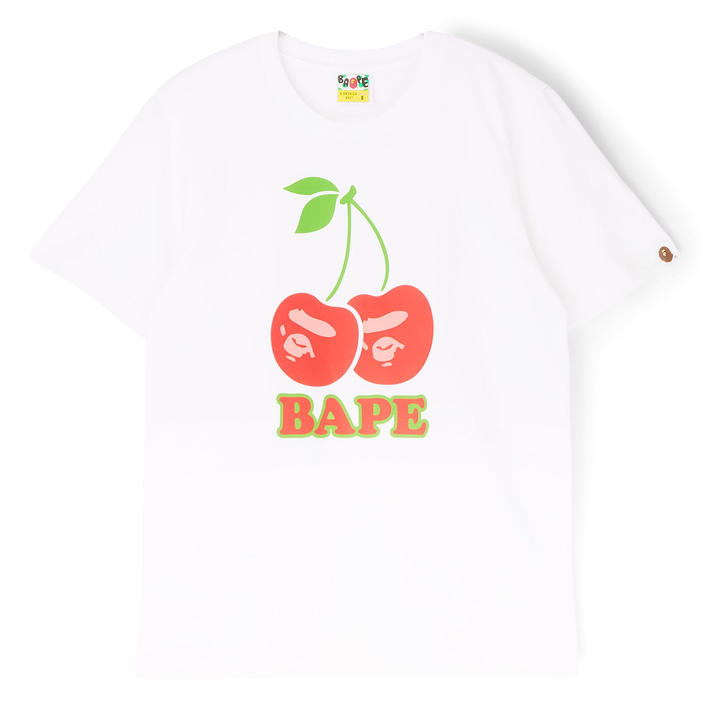 A Bathing Ape Bape Cherry Tee (White)
