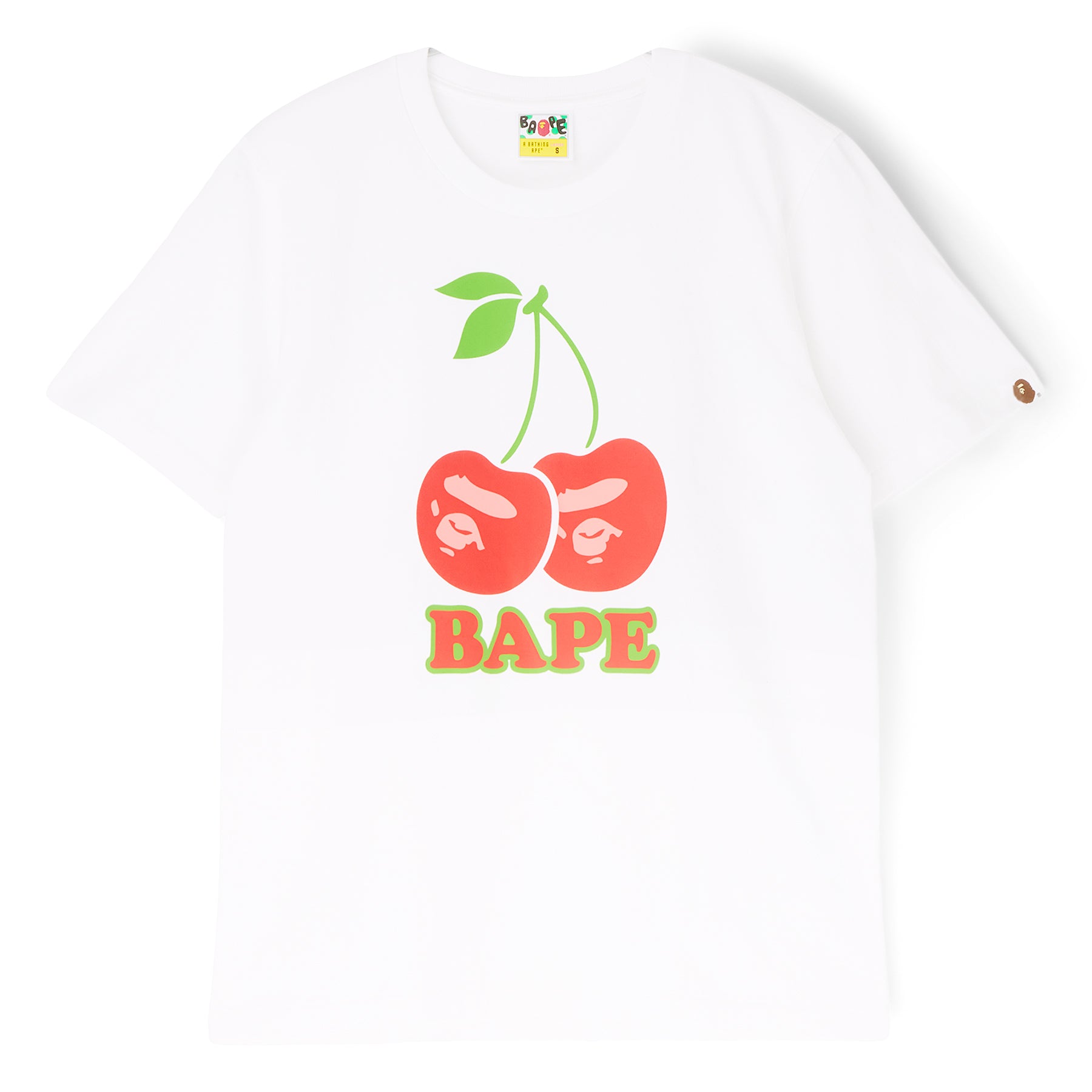 A Bathing Ape Bape Cherry Tee (White)