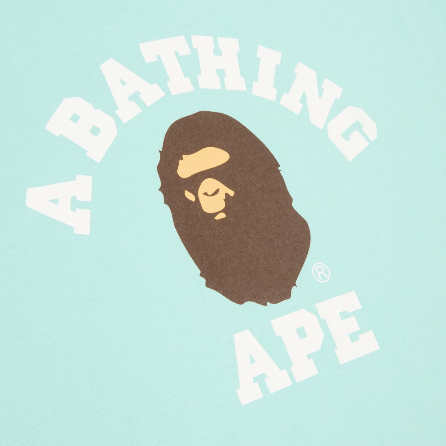 A Bathing Ape College Tee M (Green)