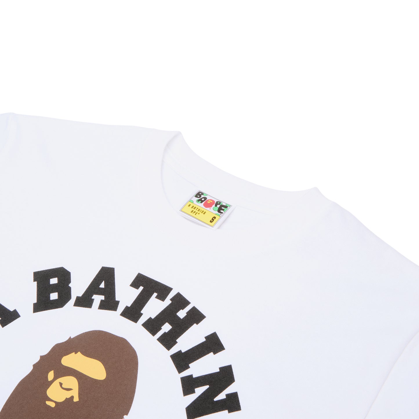 A Bathing Ape College Tee M (White)