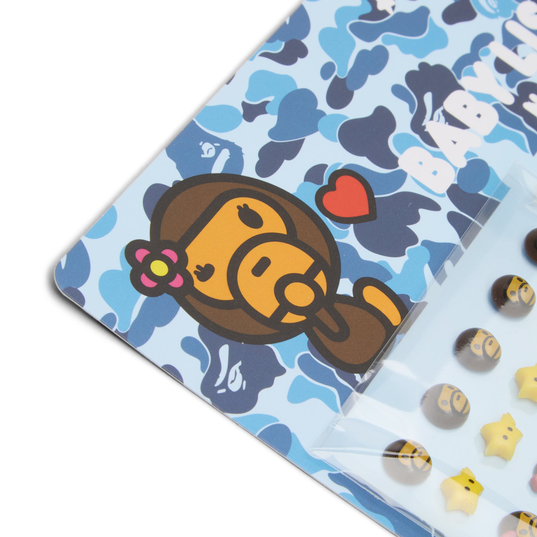 A Bathing Ape Baby Lisa Nail Seal Set L (Blue)