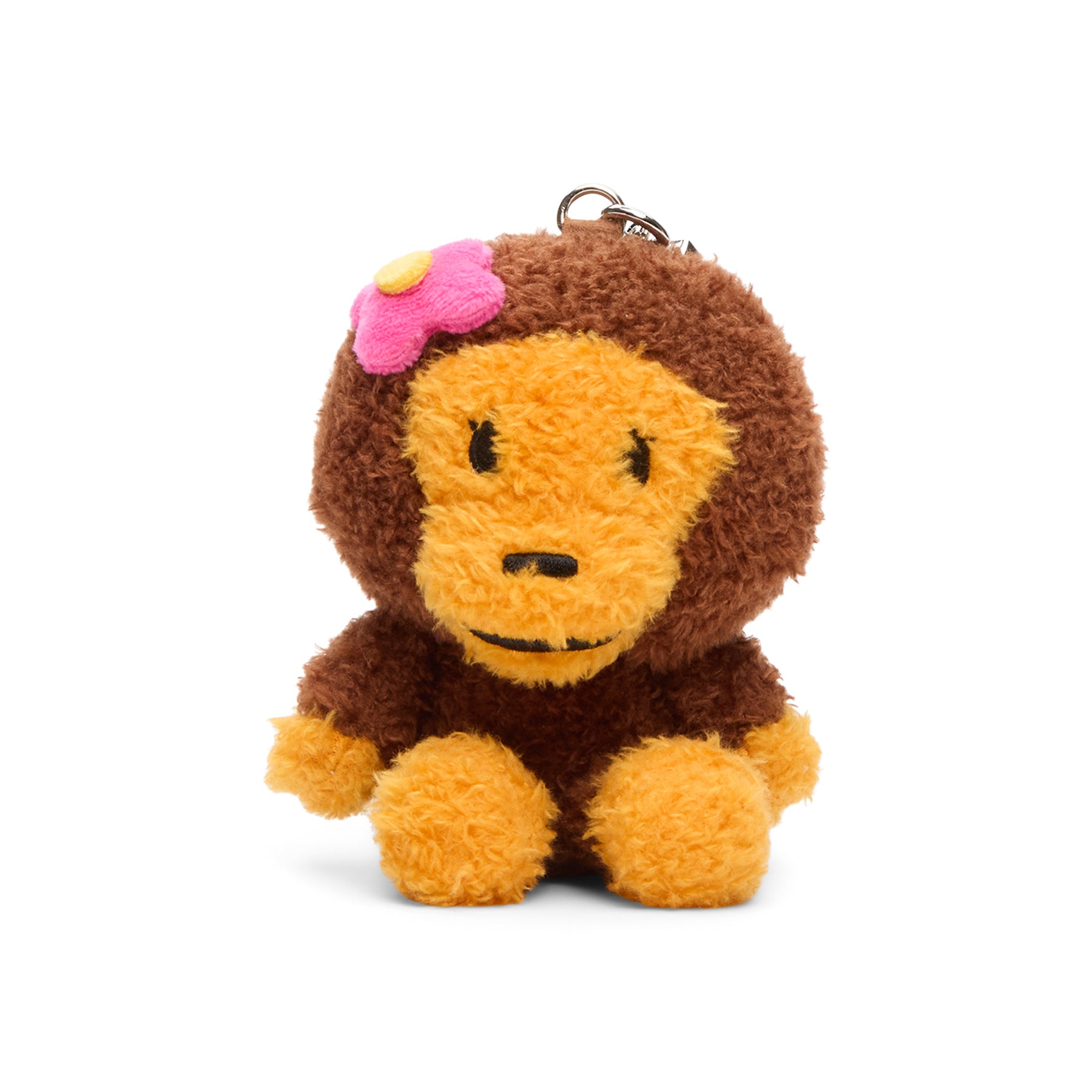 A Bathing Ape Baby Lisa Plush Doll Keychain Coin Bag L (Brown)