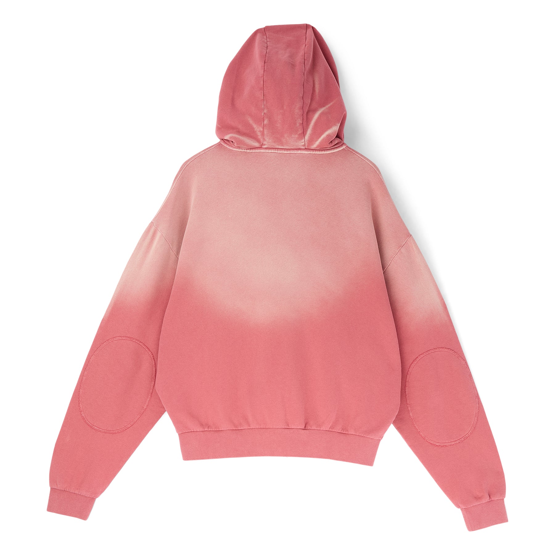 Brain Dead Padded Elbow Zip-Up Hoodie (Brick) – CNCPTS