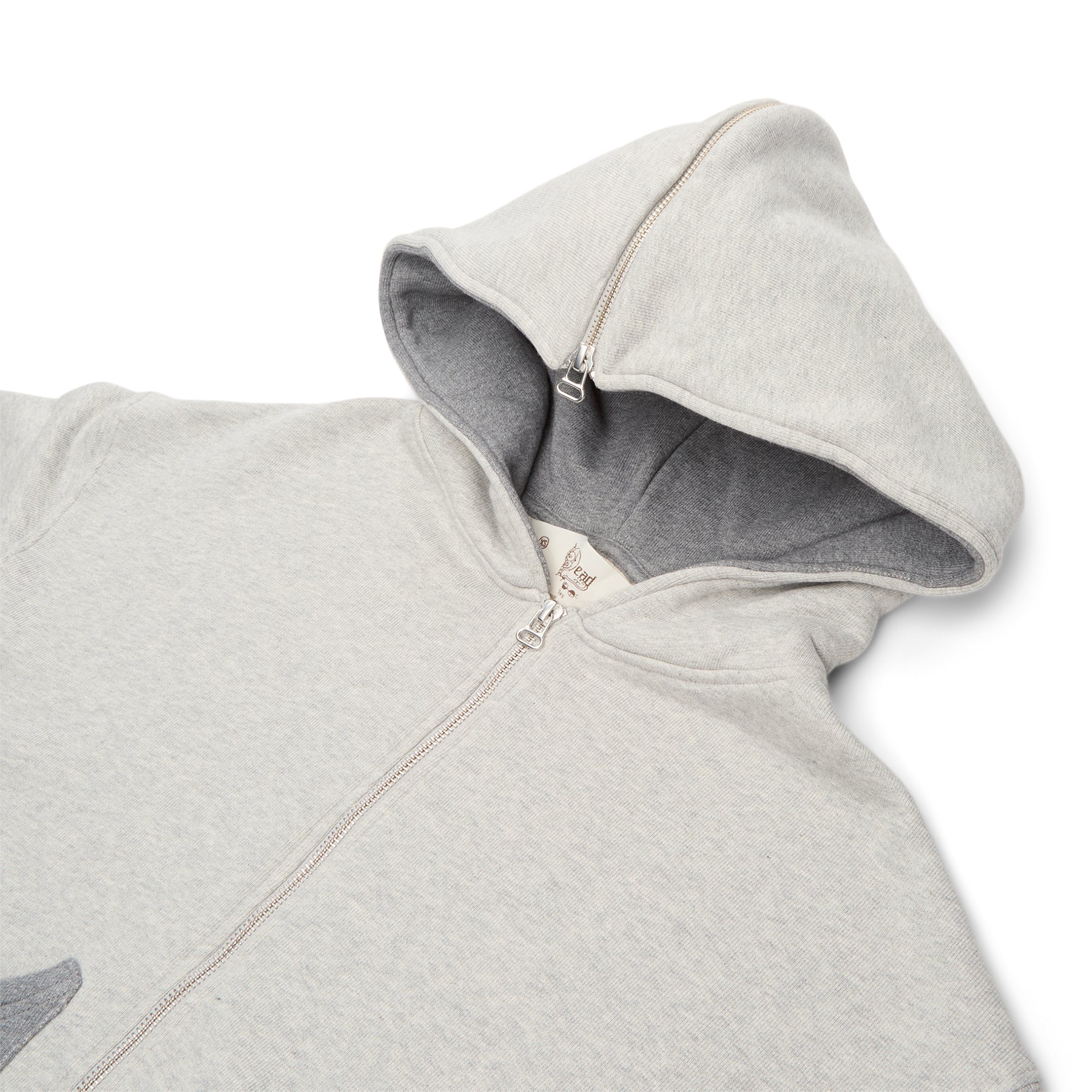Brain Dead Zip Hoodie (Heather Grey) – CNCPTS