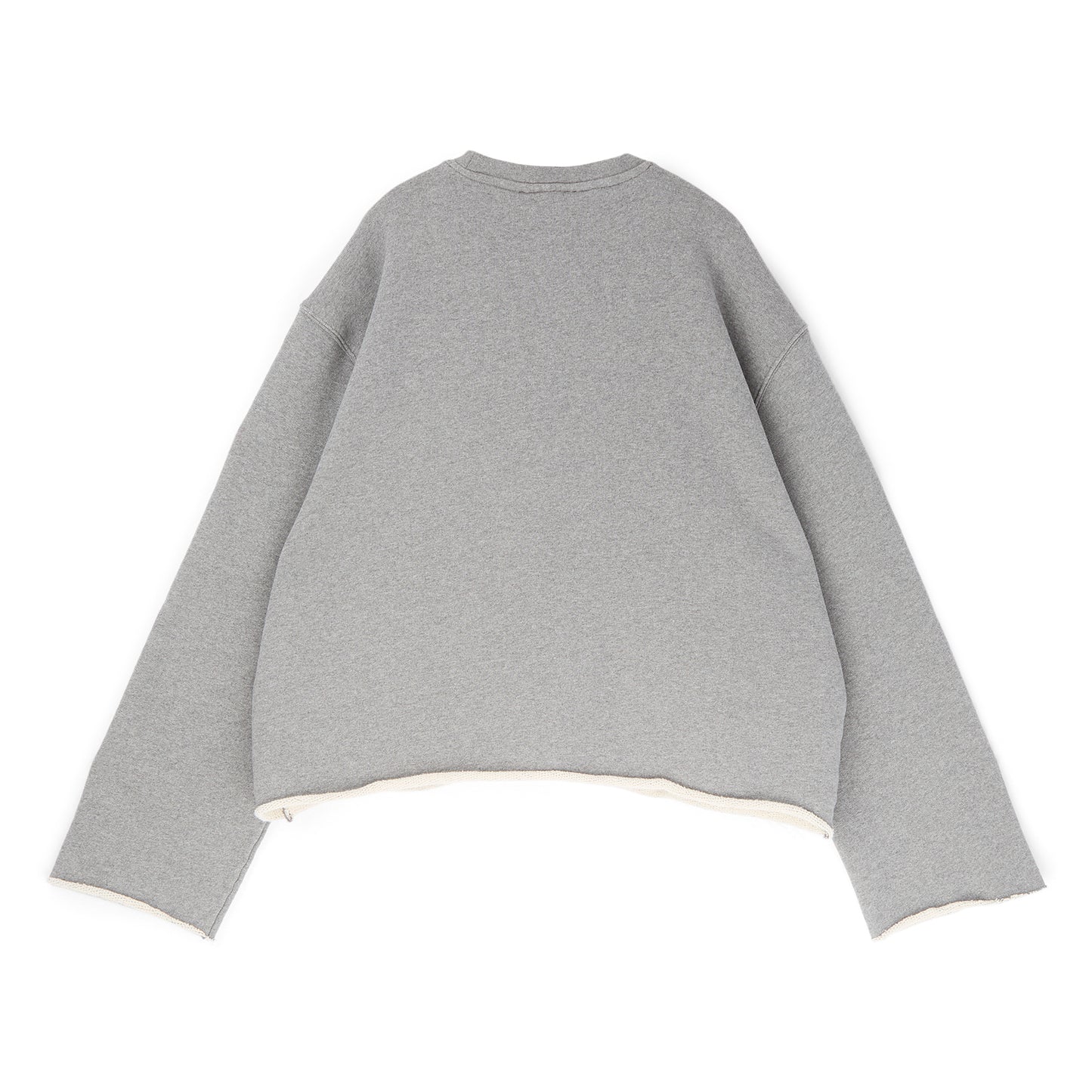 Brain Dead Boxy French Terry Sweatshirt (Heather Grey)