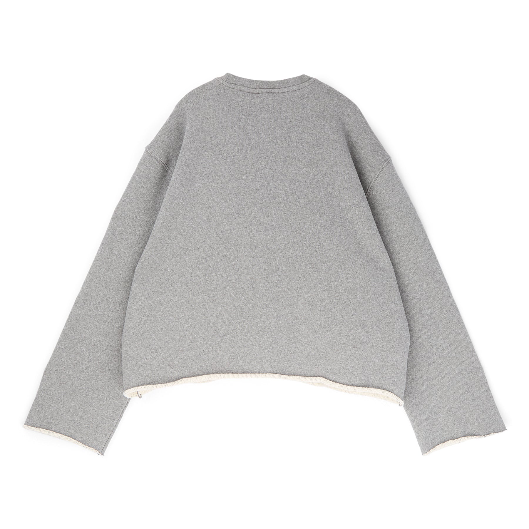 Brain Dead Boxy French Terry Sweatshirt (Heather Grey)