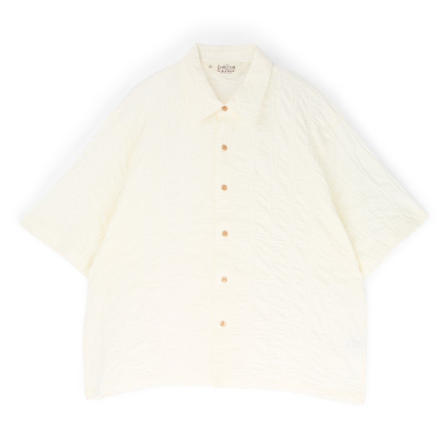 Brain Dead Twisted Piping Shirt (Natural)