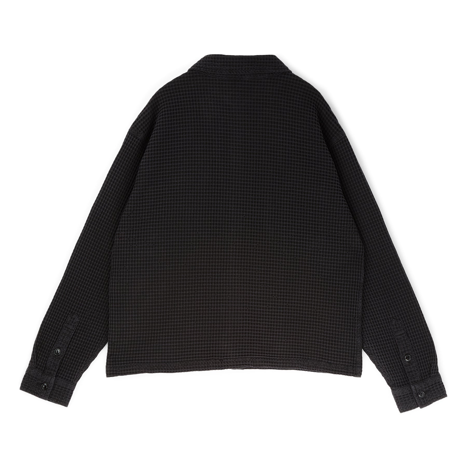 Brain Dead Waffle Button Front Shirt (Black) – CNCPTS