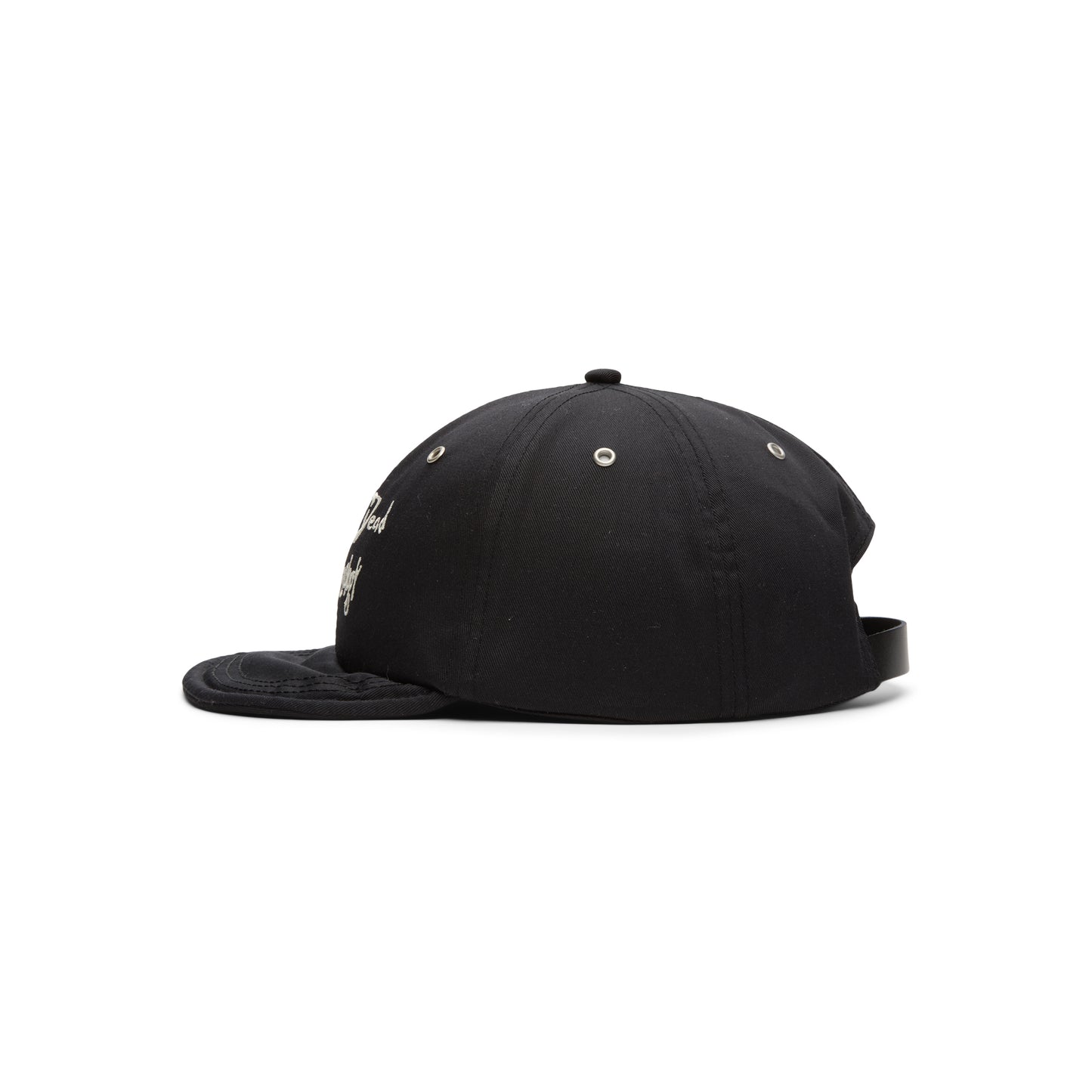 Brain Dead Folk Technology Wire Brim 6 Panel Hat (Black)