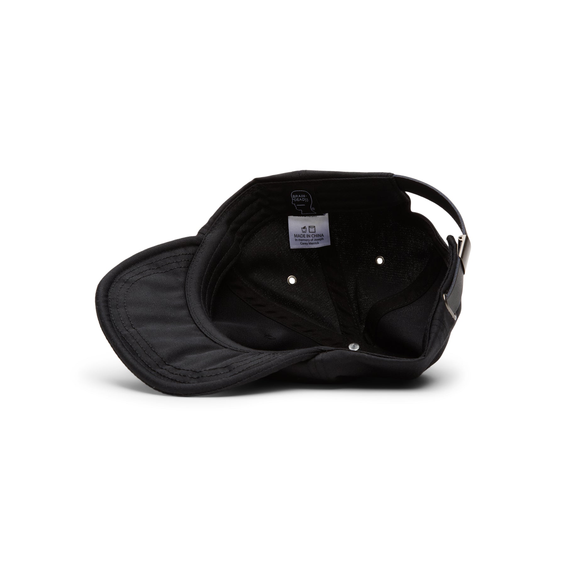 Brain Dead Folk Technology Wire Brim 6 Panel Hat (Black) – CNCPTS
