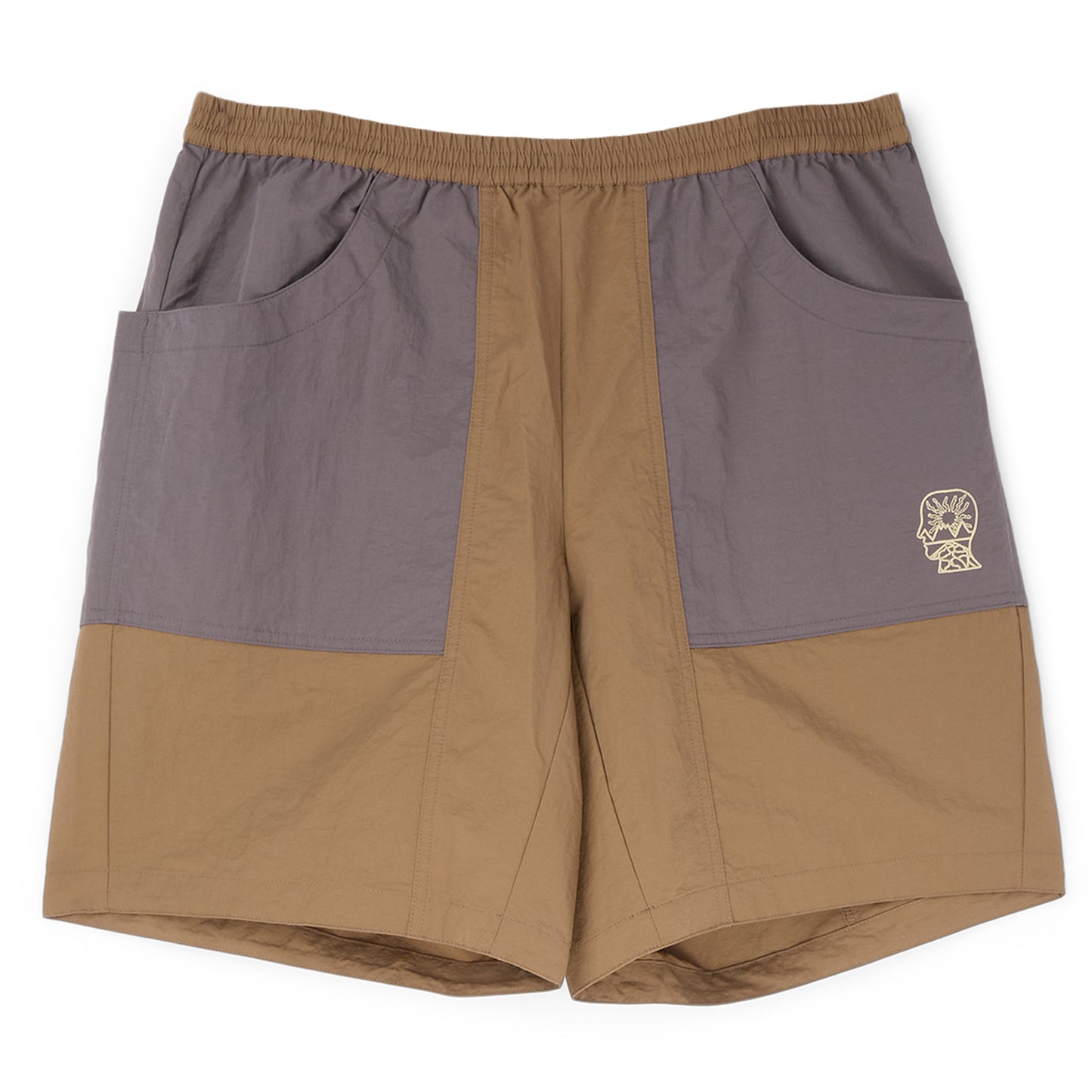 Brain Dead Nylon Equipment Utility Short (Brown)