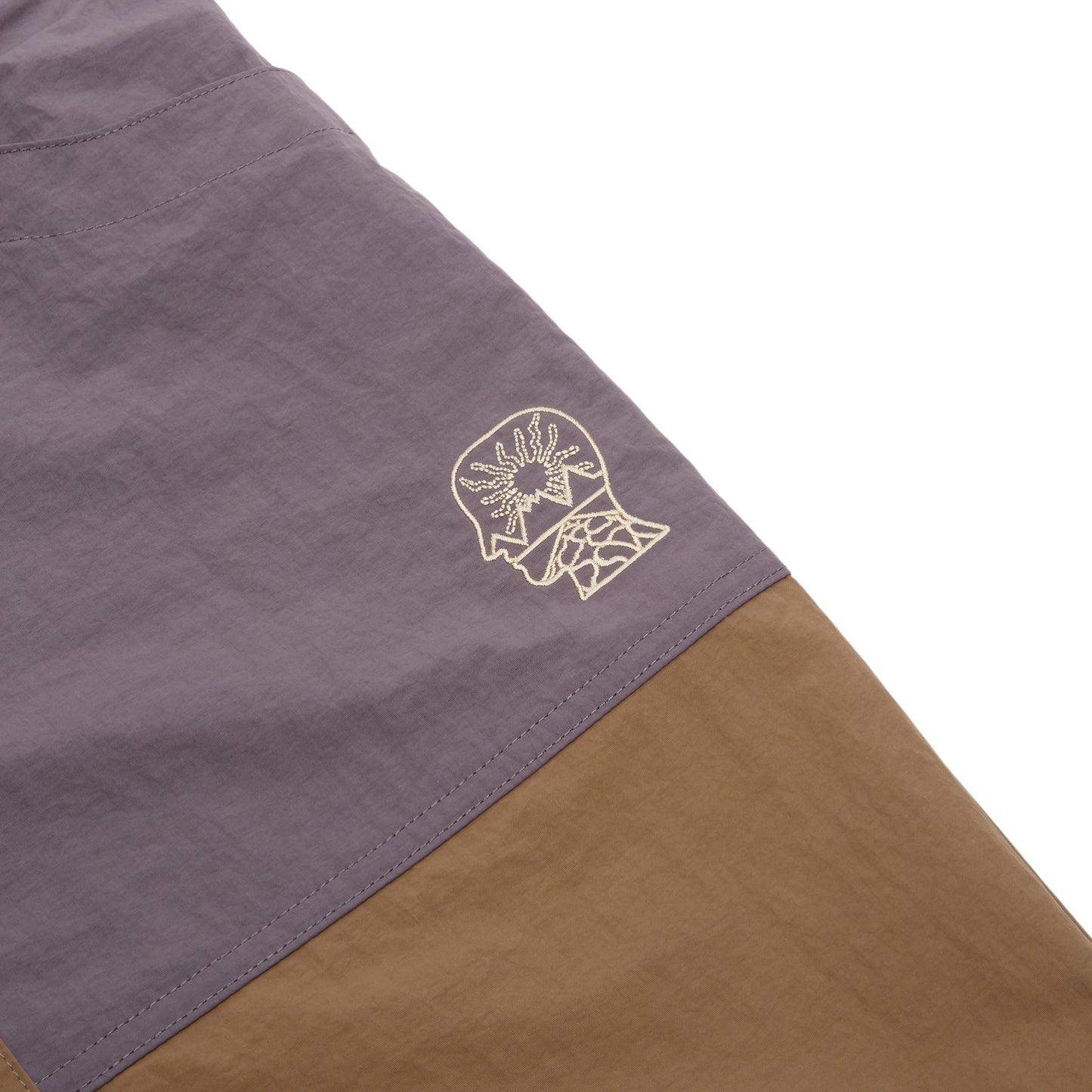 Brain Dead Nylon Equipment Utility Short (Brown)