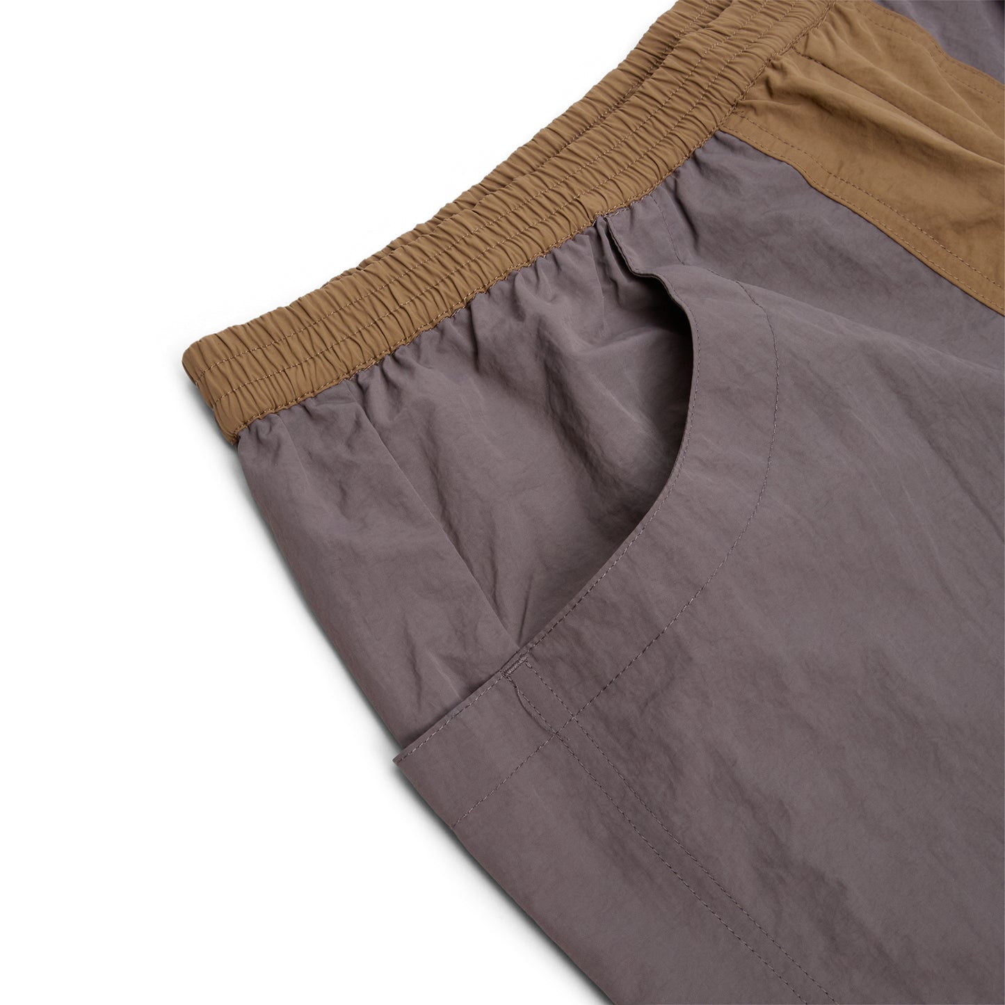Brain Dead Nylon Equipment Utility Short (Brown)