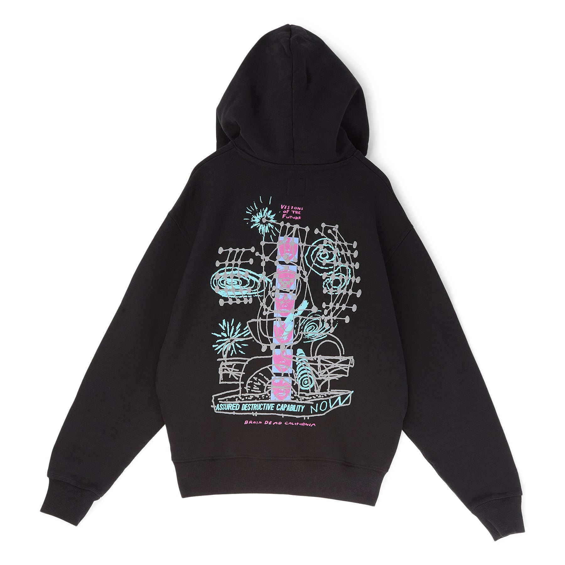 Brain Dead Permanent Universe Hoodie (Black) – CNCPTS