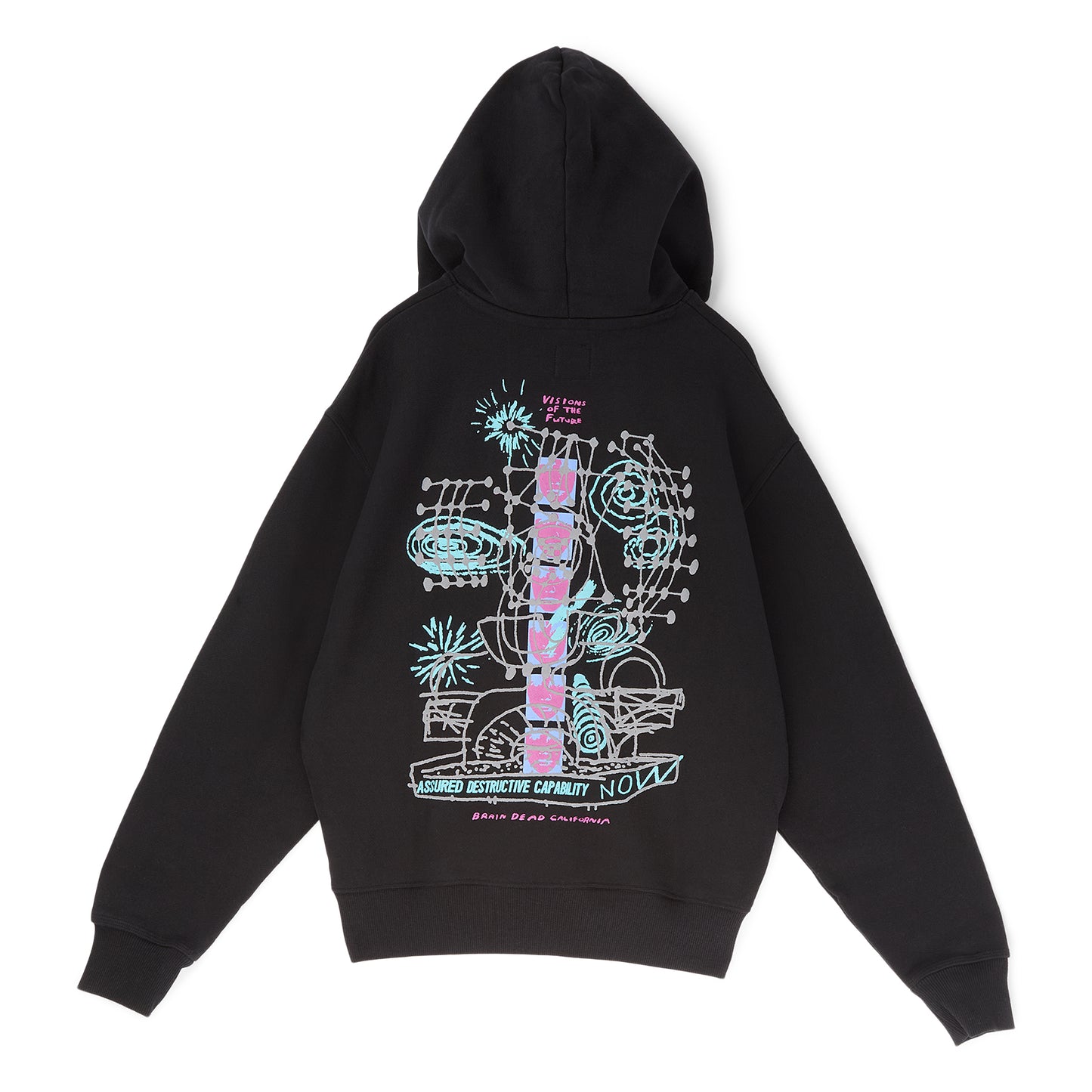 Brain Dead Permanent Universe Hoodie (Black)