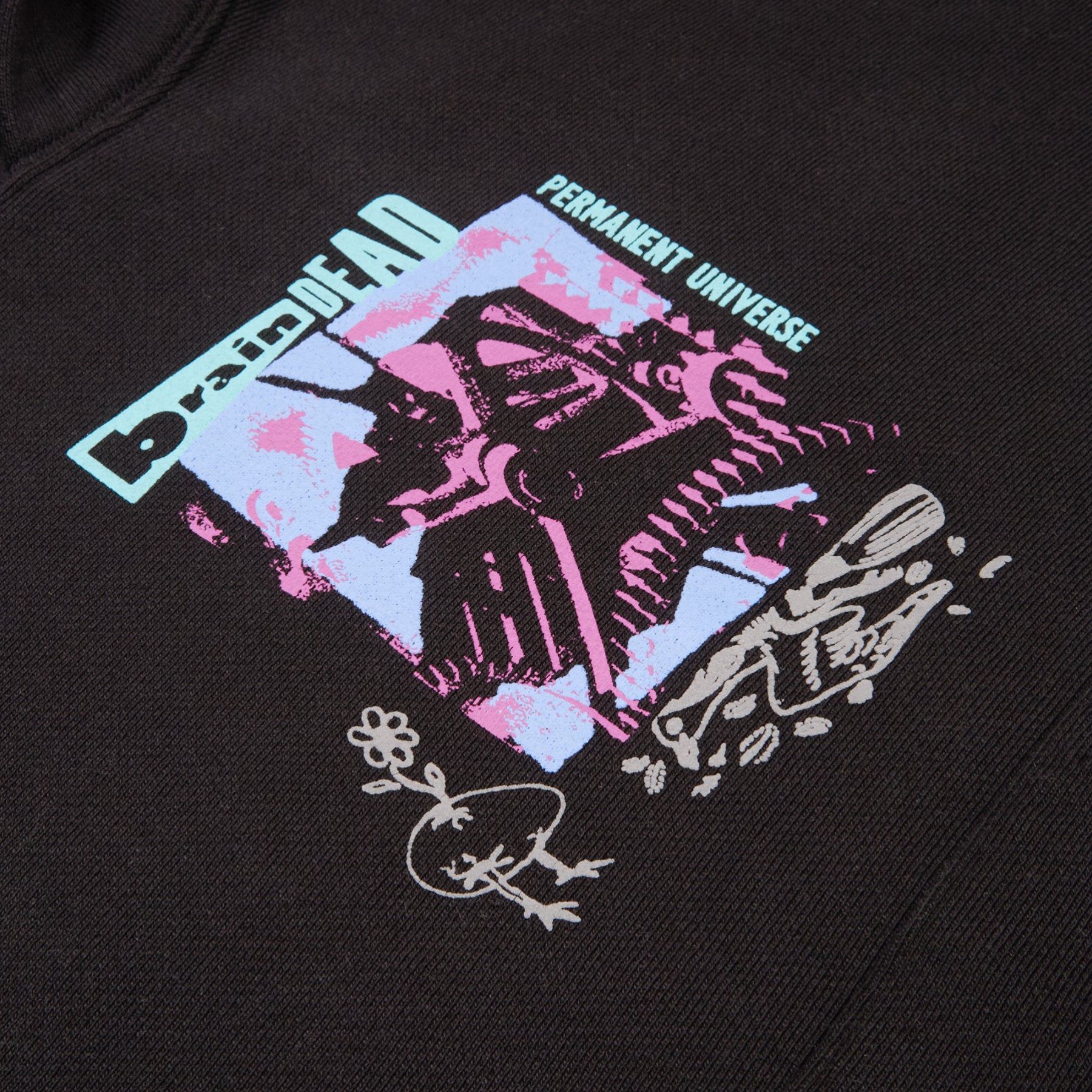 Brain Dead Permanent Universe Hoodie (Black) – CNCPTS