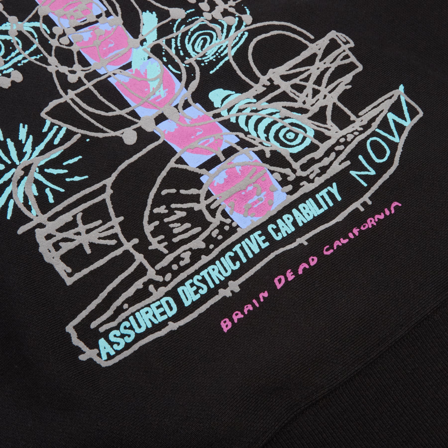 Brain Dead Permanent Universe Hoodie (Black) – CNCPTS