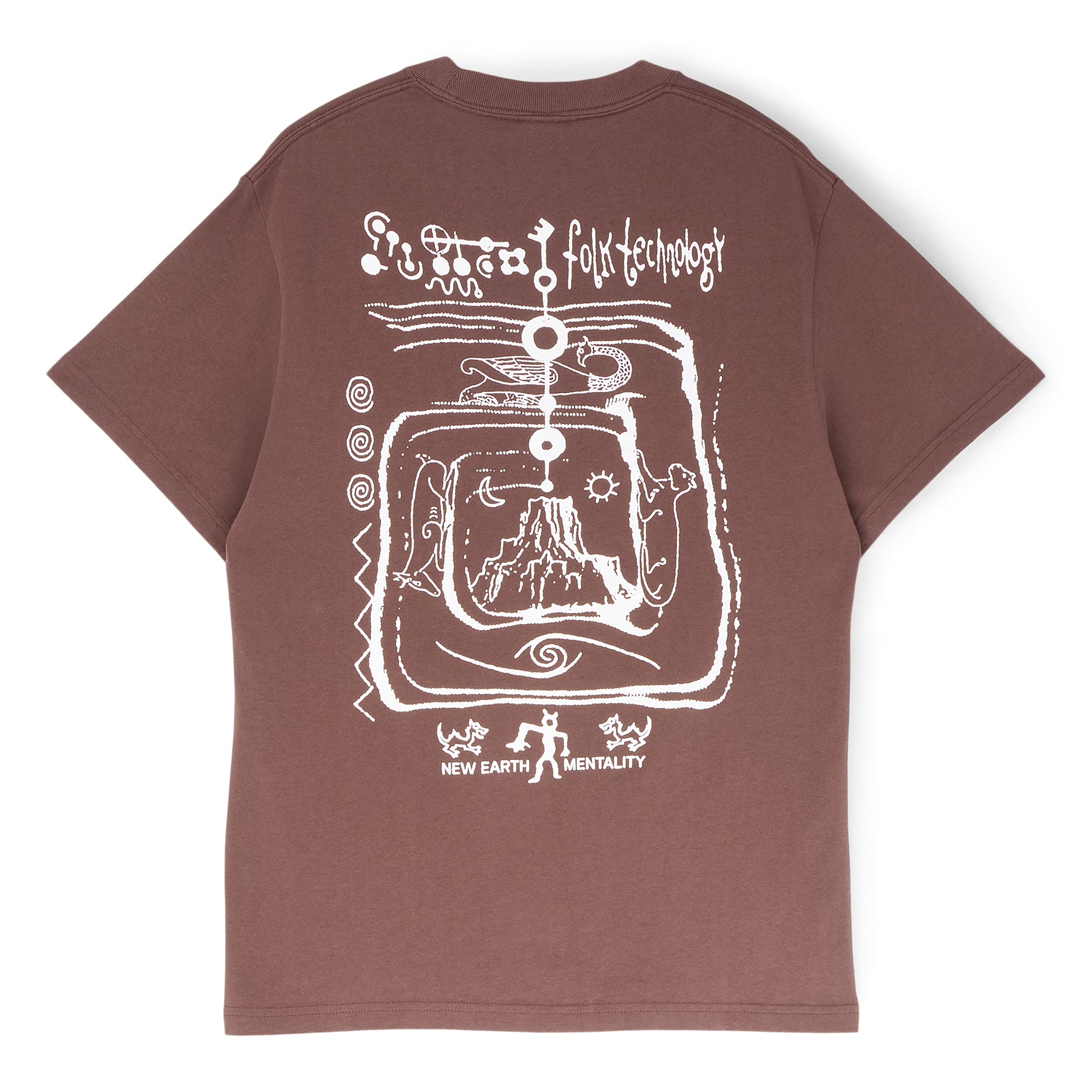 Brain Dead Ancient Knowledge T-shirt (Berry)