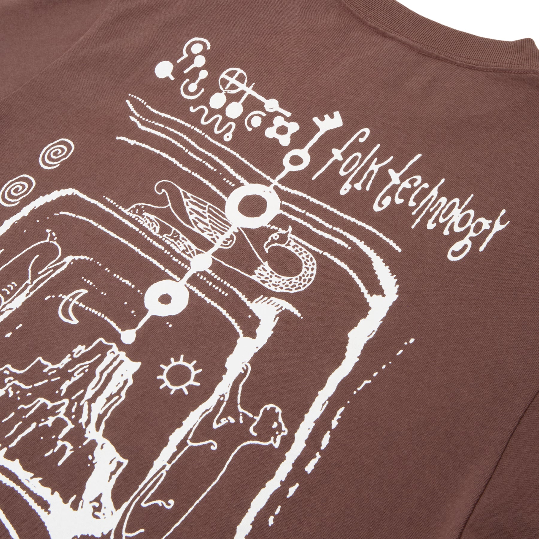 Brain Dead Ancient Knowledge T-shirt (Berry)