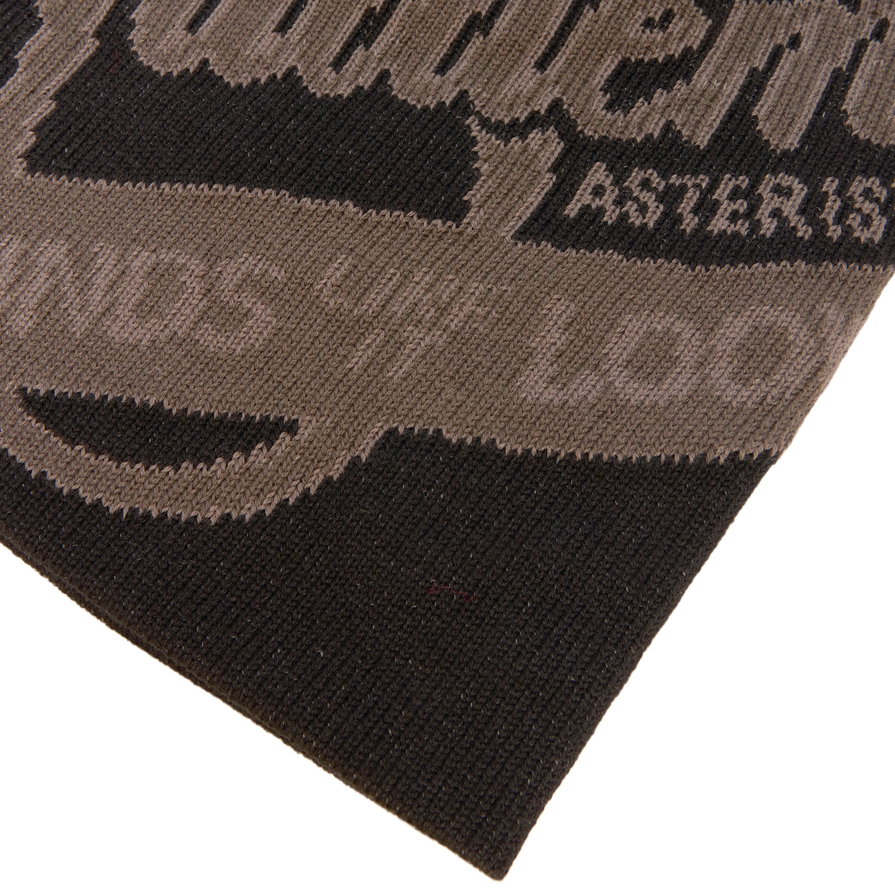 Adidem Asterisks Cursive Script Beanie (Black)