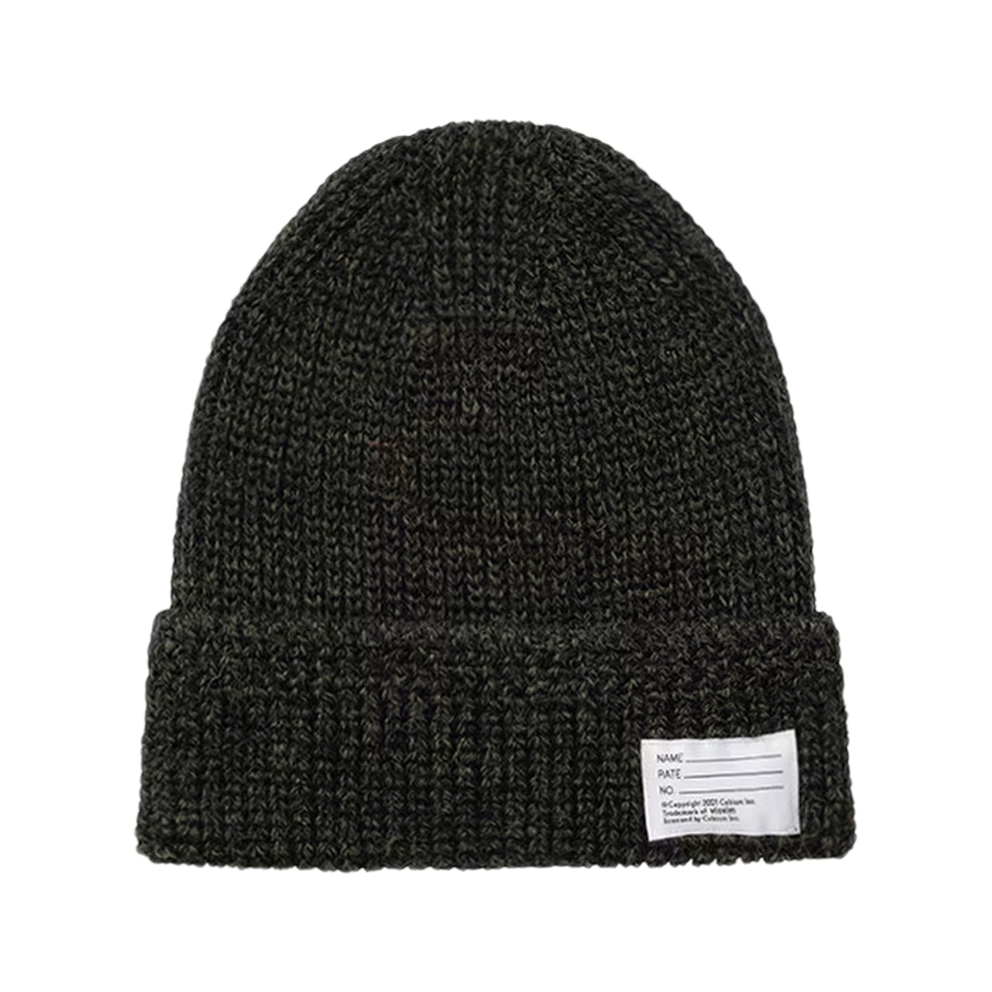 Visvim Wool Knit Beanie (Olive)