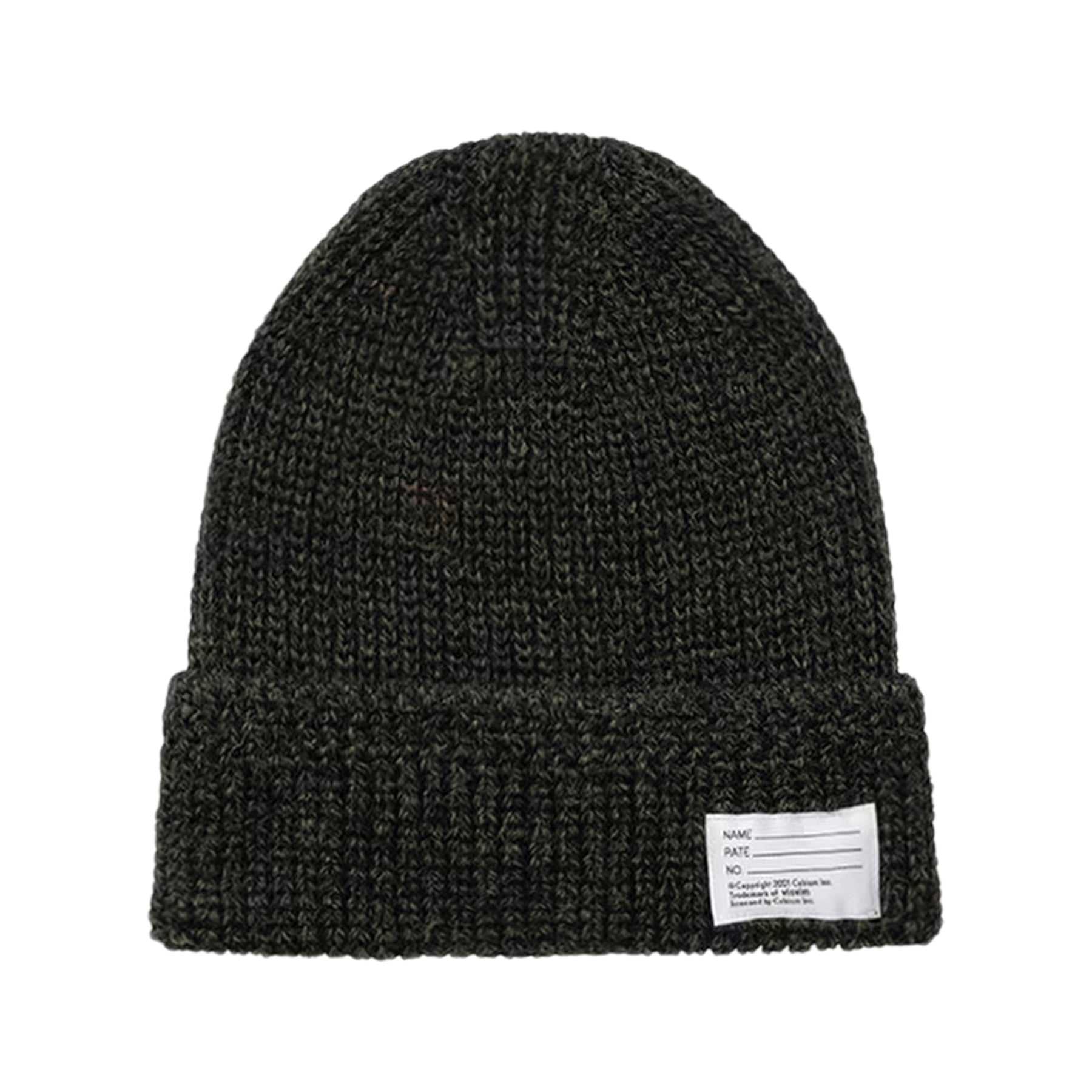 Visvim Wool Knit Beanie (Olive)