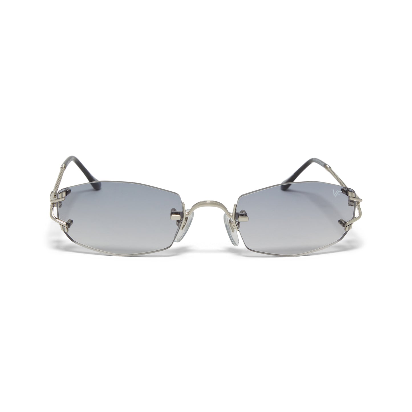 Vintage Frames Aspen Rimless Drill Mount (White Gold/Asphalt Gradient)