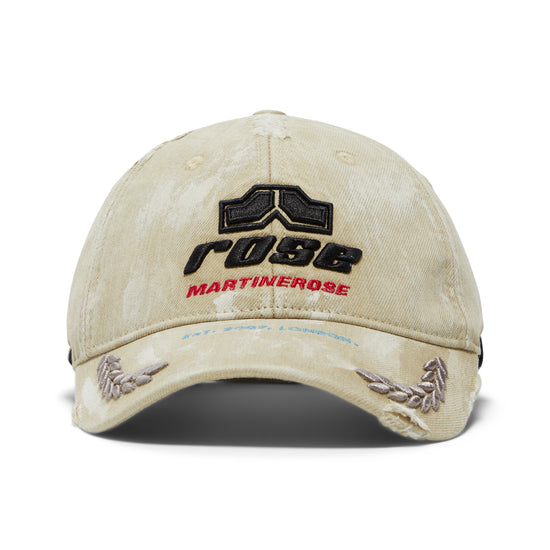 Martine Rose Rolled Back Cap (Beige)