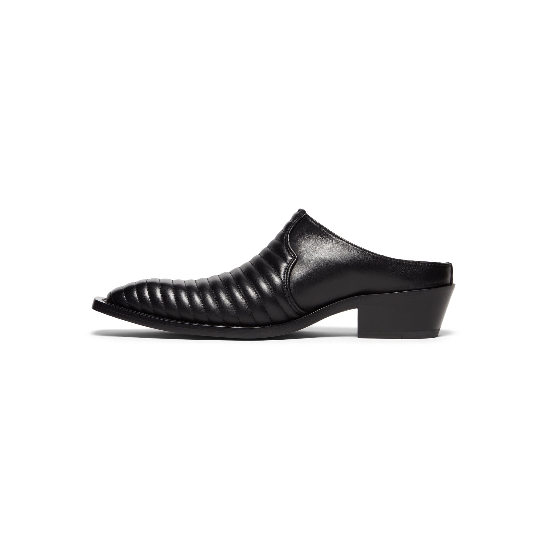 Martine Rose Cowboy Mule (Black)