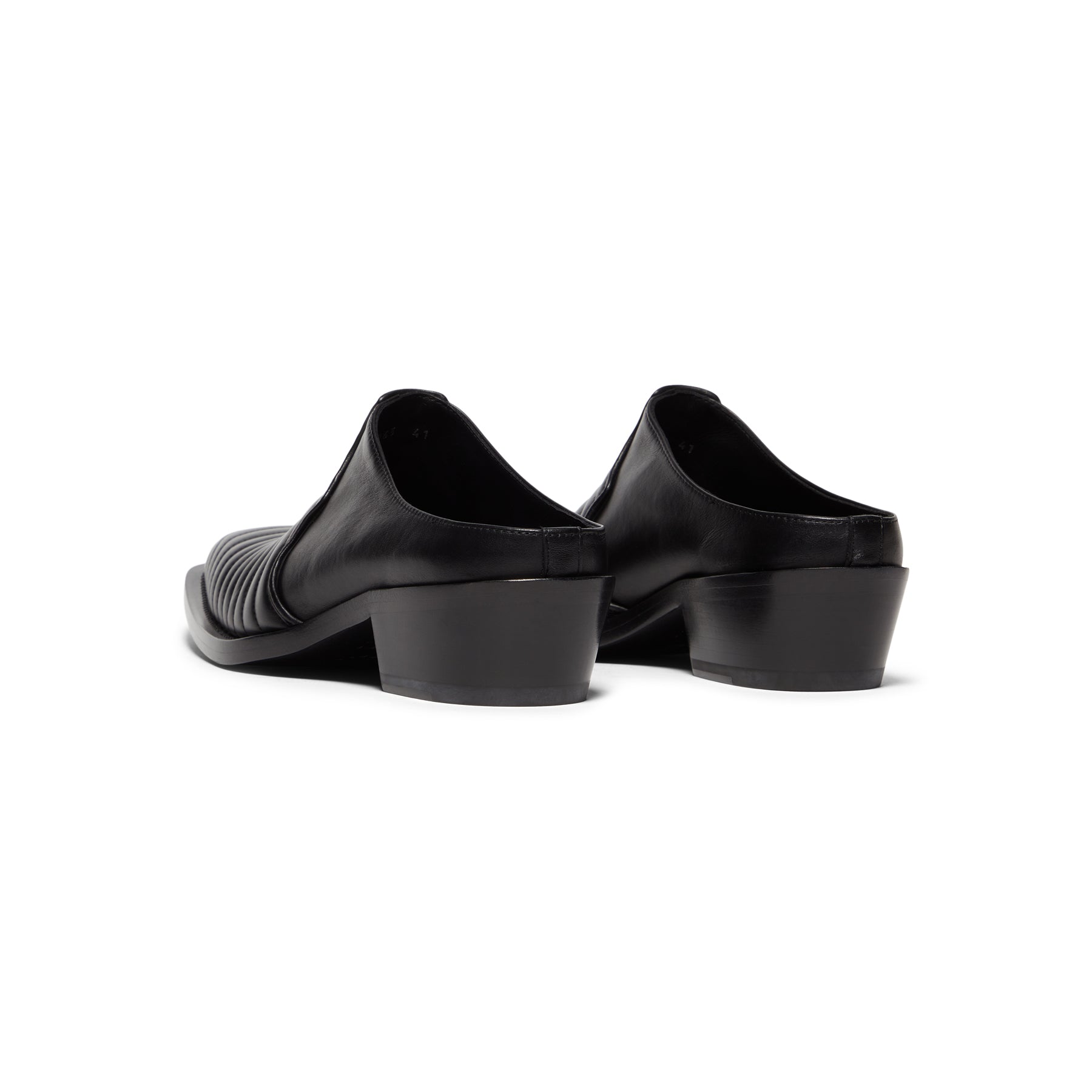 Martine Rose Cowboy Mule (Black)