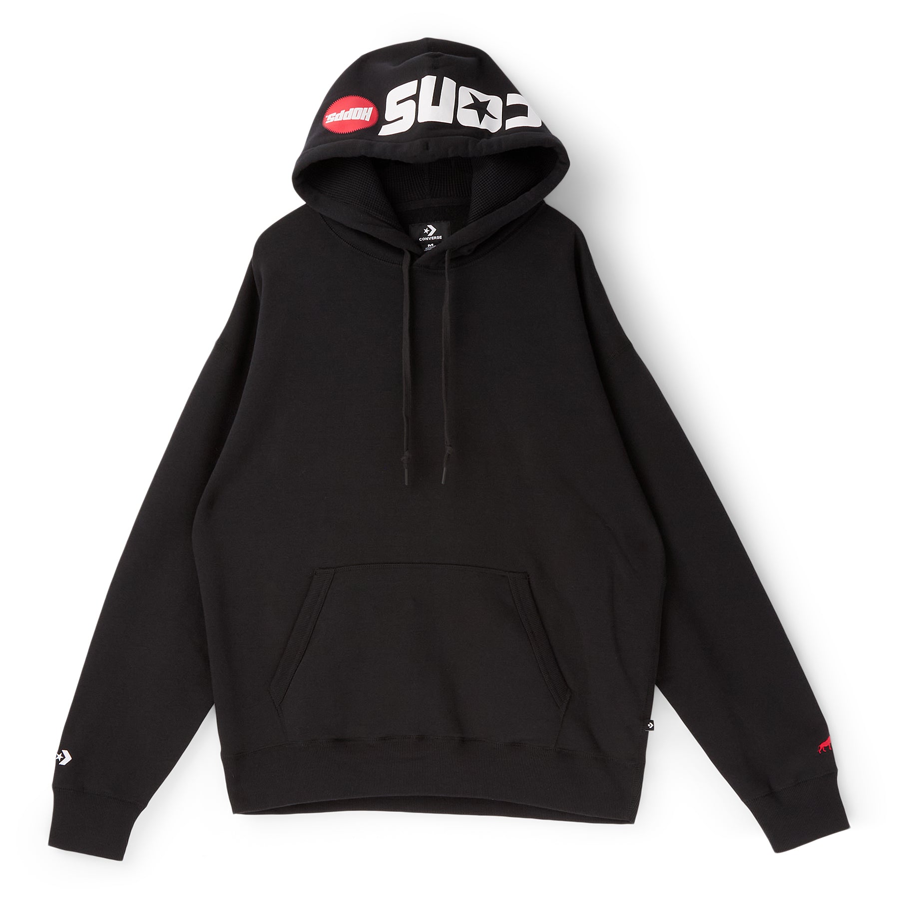 Converse Pull Over Athletic Fashion Hoodie (Black)