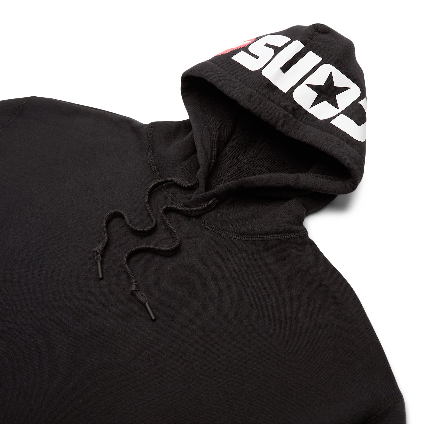 Converse Pull Over Athletic Fashion Hoodie (Black)