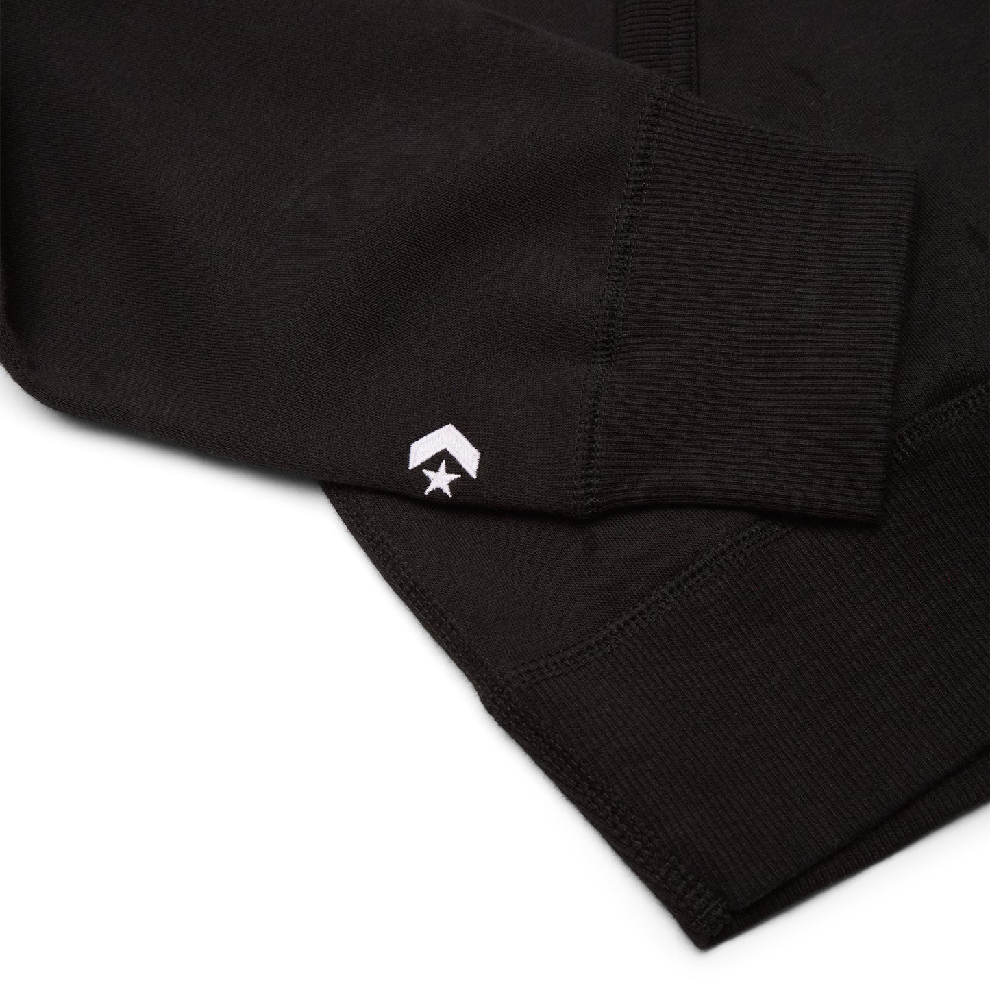 Converse Pull Over Athletic Fashion Hoodie (Black)