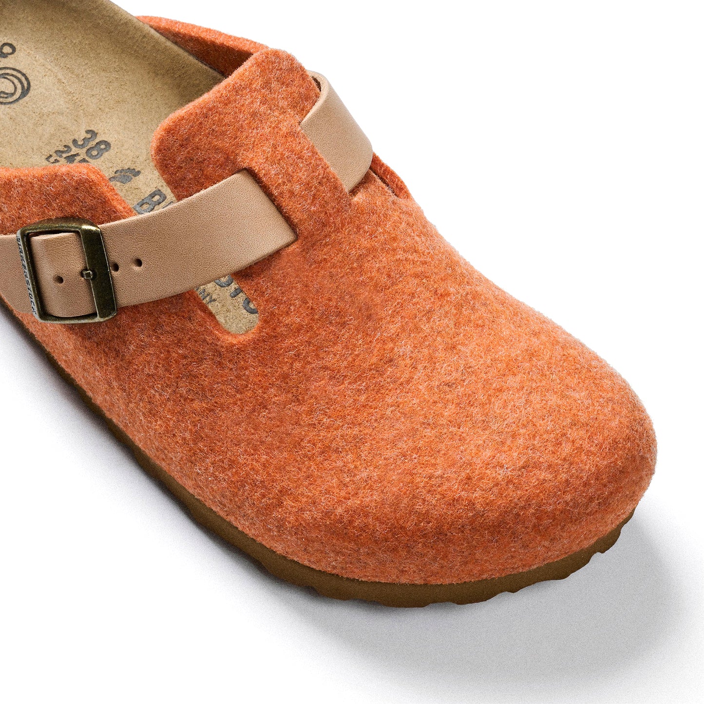 CNCPTS x Birkenstock Boston Felt (Orange)