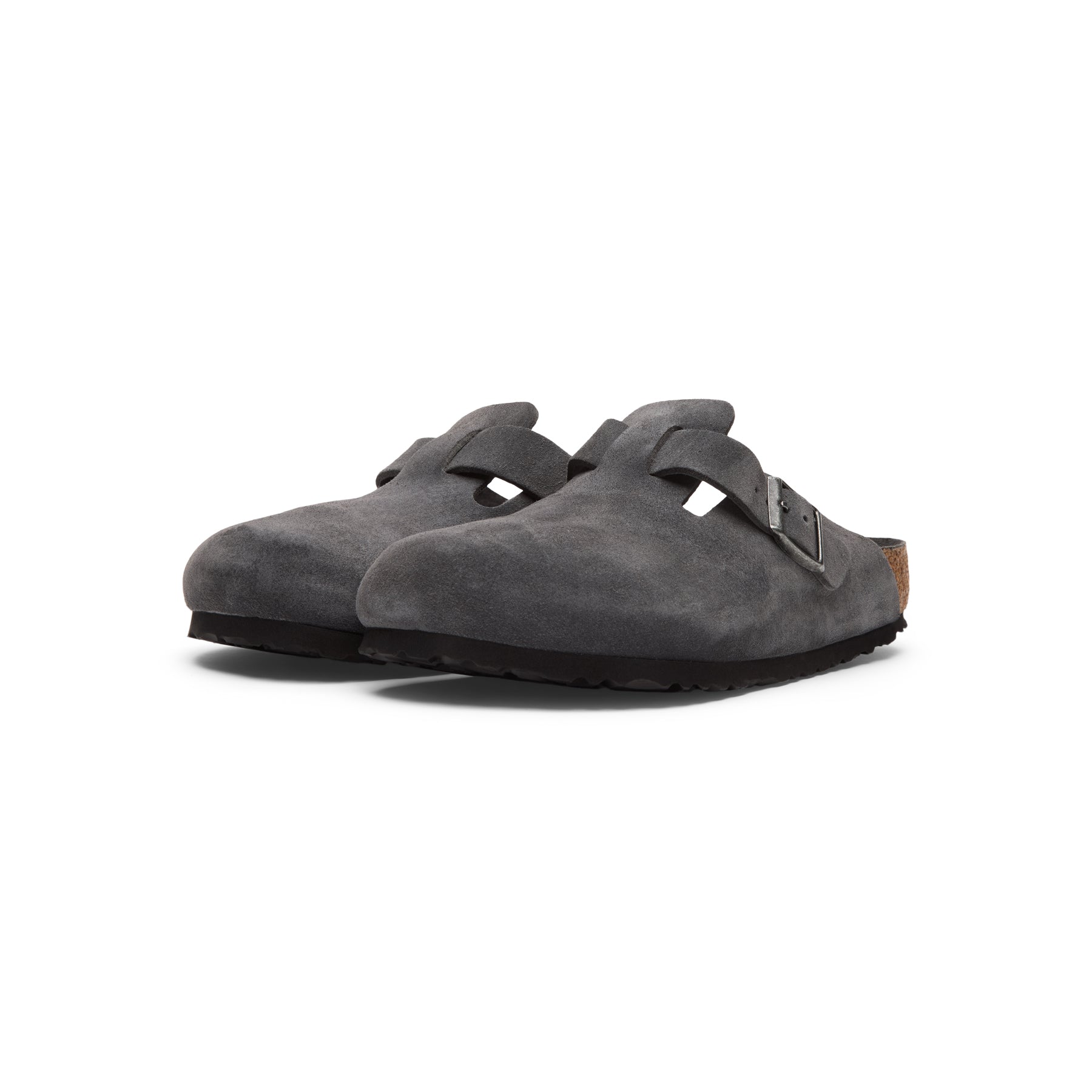 Birkenstock Boston Soft Footbed (Charcoal Tonal FB)