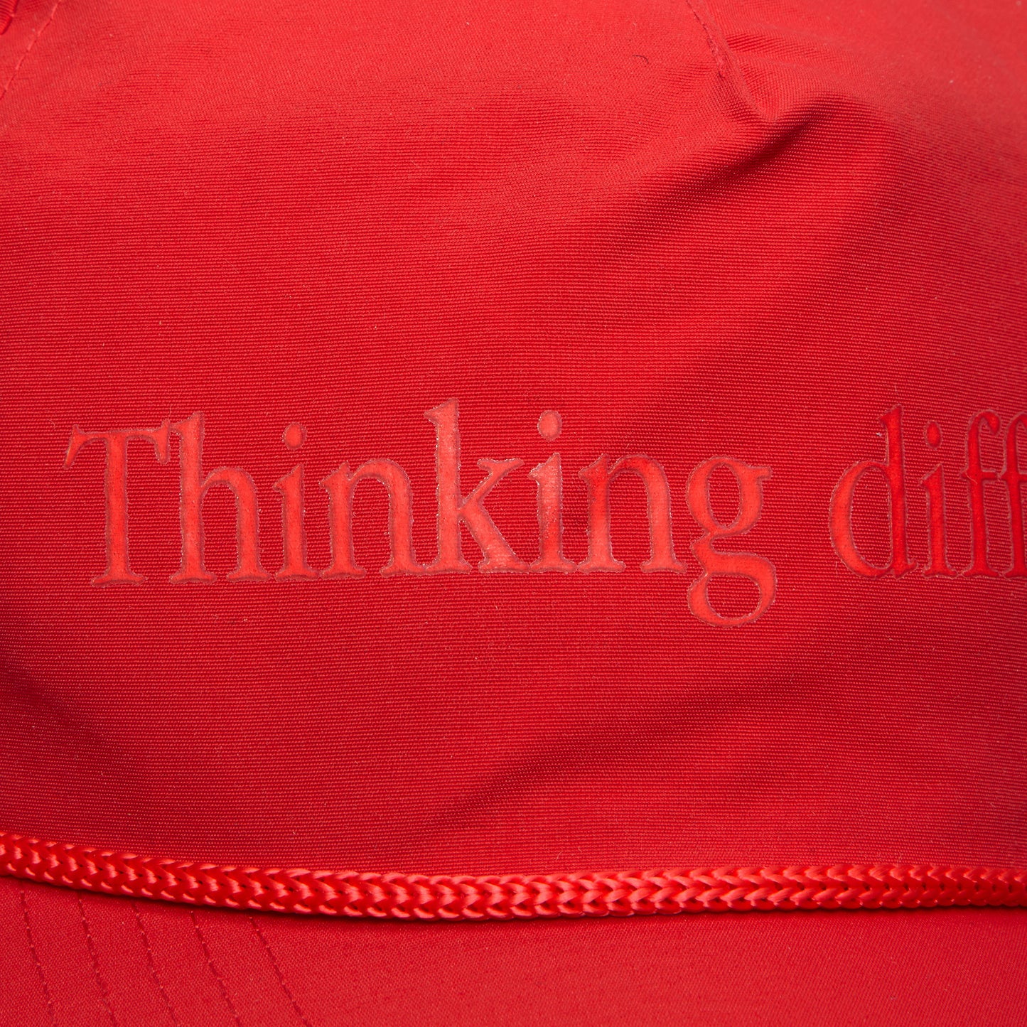 Supervsn Studios Thinking Different Unstructured Cap (Red)