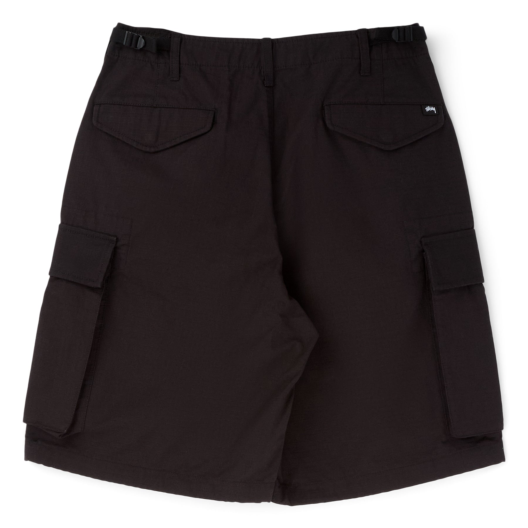 Stussy Cargo Short Ripstop (Black) – CNCPTS