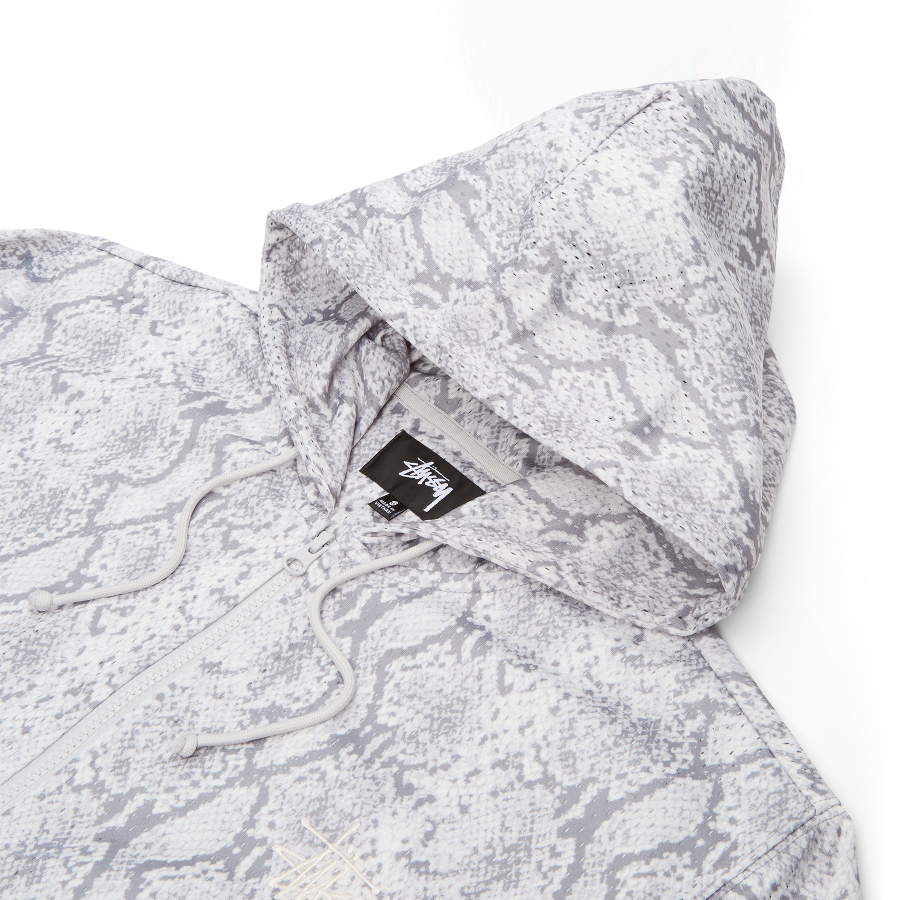 Stussy Athletic Mesh Zip Hood (Snake) – CNCPTS