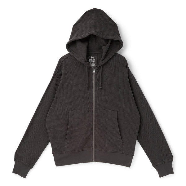 [完売品] STUSSY LIGHTWEIGHT THERMAL HOODIE Stussy Light Weight Thermal Hood (Faded Black) – CNCPTS