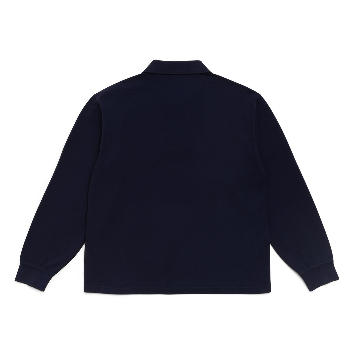 Stussy LS Classic Pique Polo (Navy)